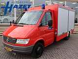 Mercedes-Benz Sprinter 412D 2.9D AUTOMAAT *13.403 KM* BRANDWEERAUTO *MARGE* DUBBEL LUCHT