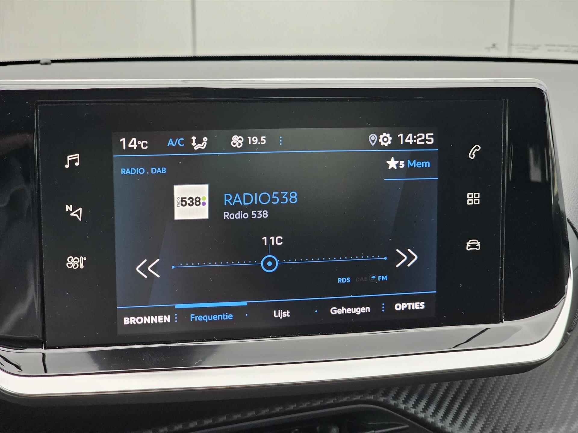 Peugeot 208 100pk Allure | Camera | parkeersensoren | Apple CarPlay | Android Auto | - 20/43