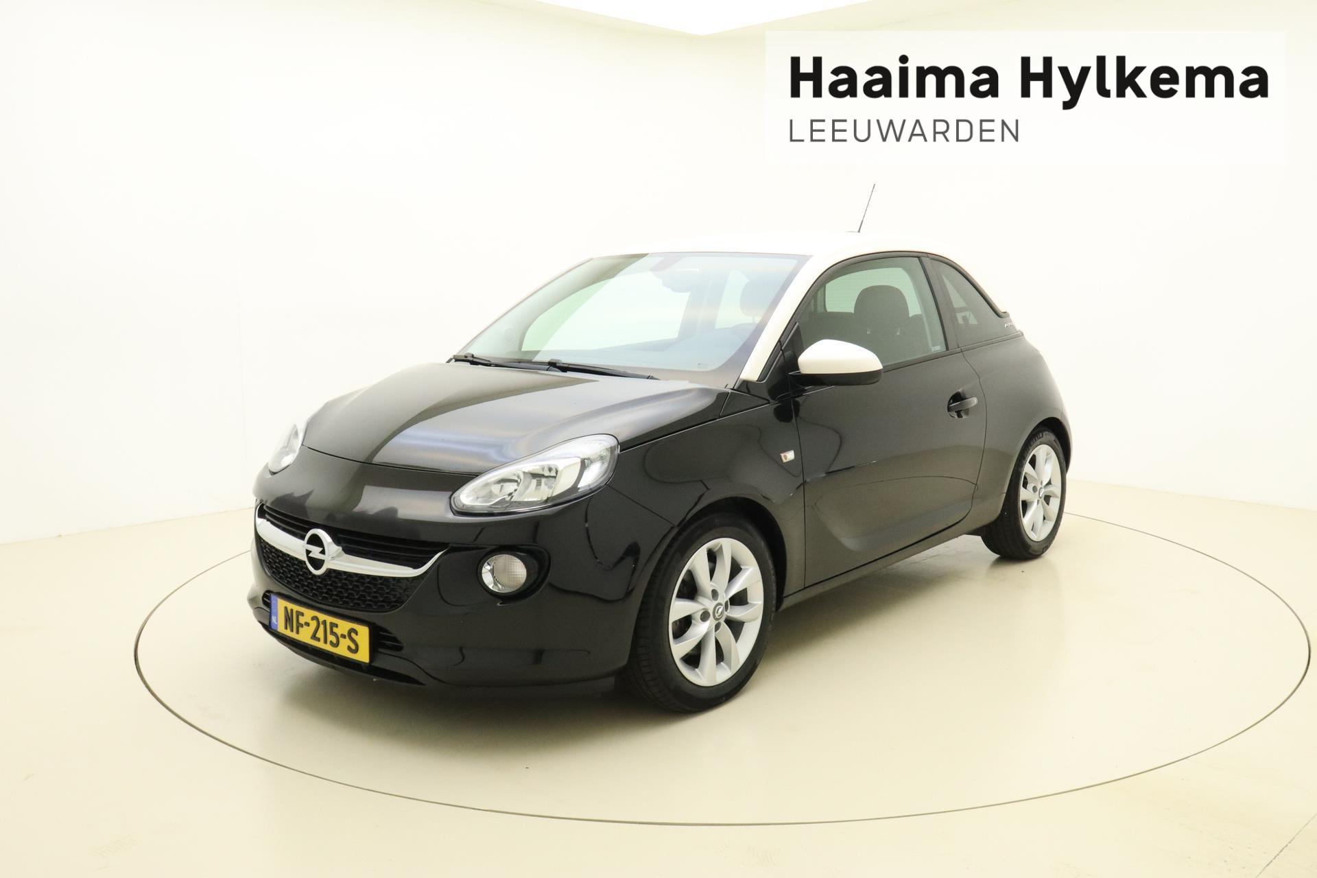Opel ADAM 1.0 Turbo Unlimited | Airco | Parkeersensoren | Bluetooth | Weinig kilometers | Lichtmetalen velgen | Wit dak | Getint glas bij viaBOVAG.nl