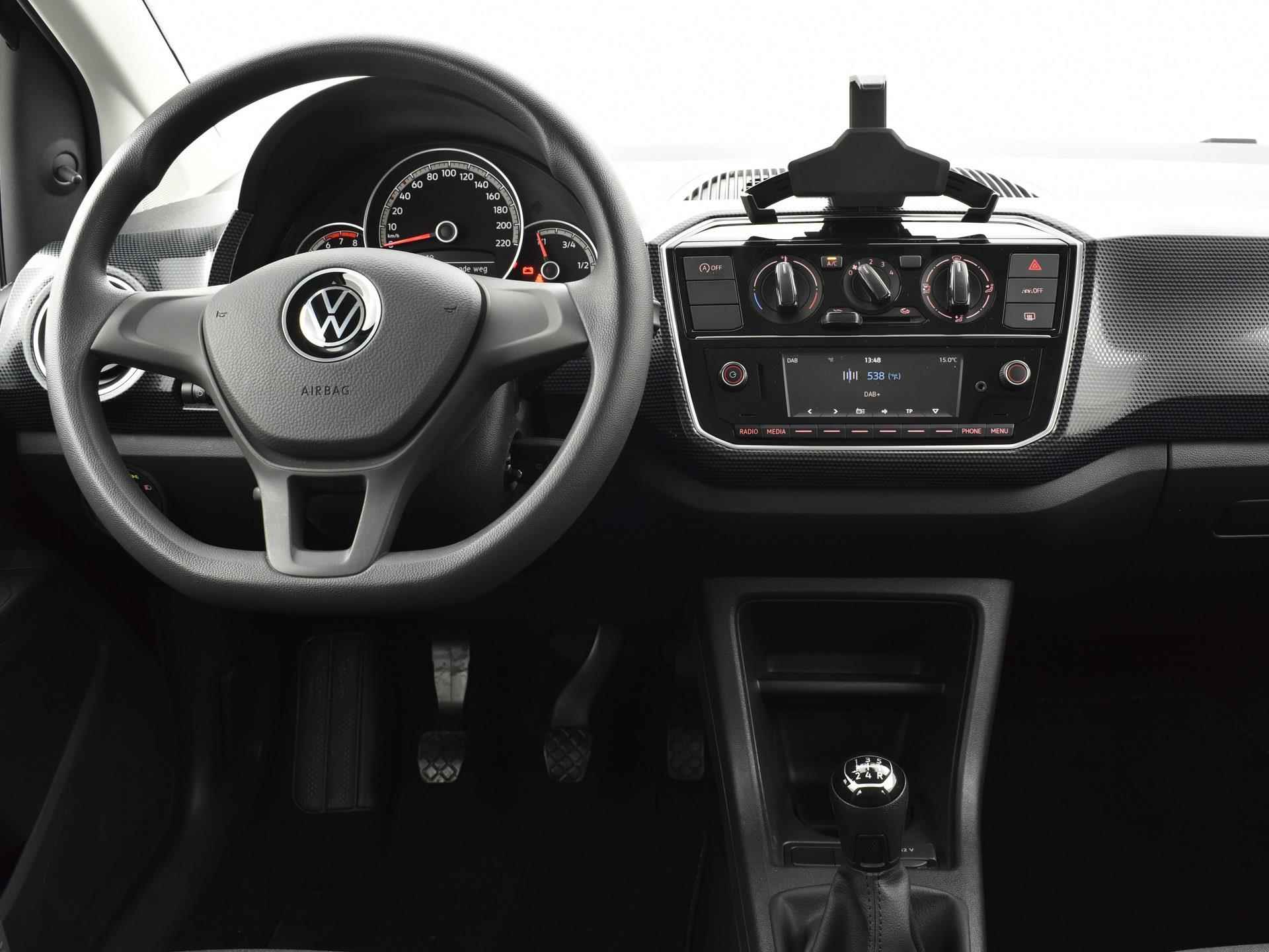 Volkswagen Up! 1.0 65pk | Lane Assist | Radio | Airco | Dab | Telefoonhouder | Garantie t/m 19-01-2026 of 100.000km - 4/26