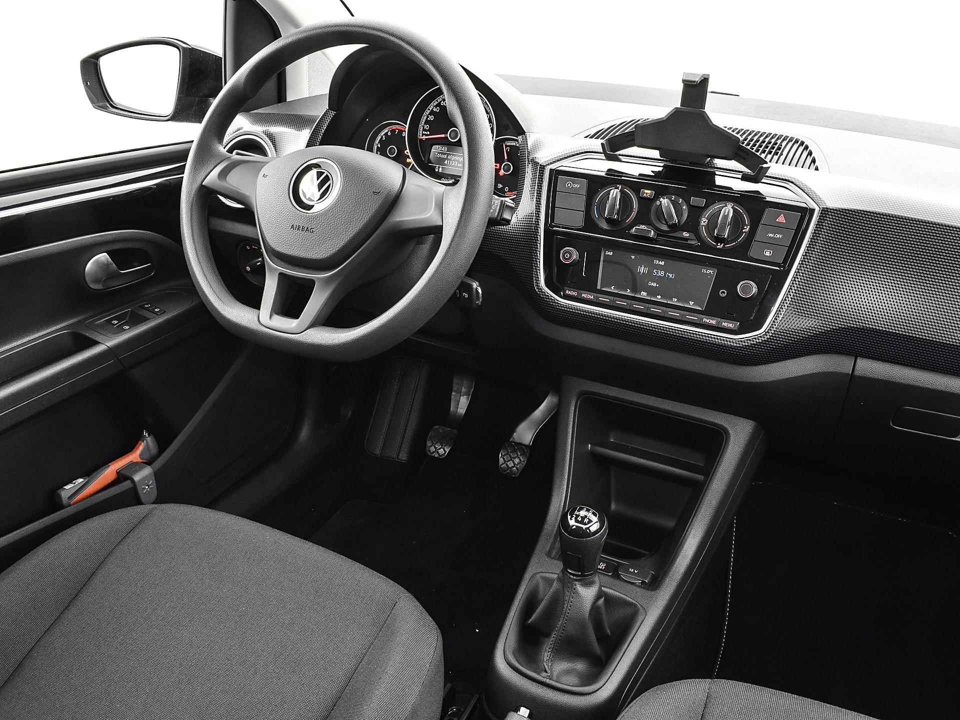 Volkswagen Up! 1.0 65pk | Lane Assist | Radio | Airco | Dab | Telefoonhouder | Garantie t/m 19-01-2026 of 100.000km - 13/26