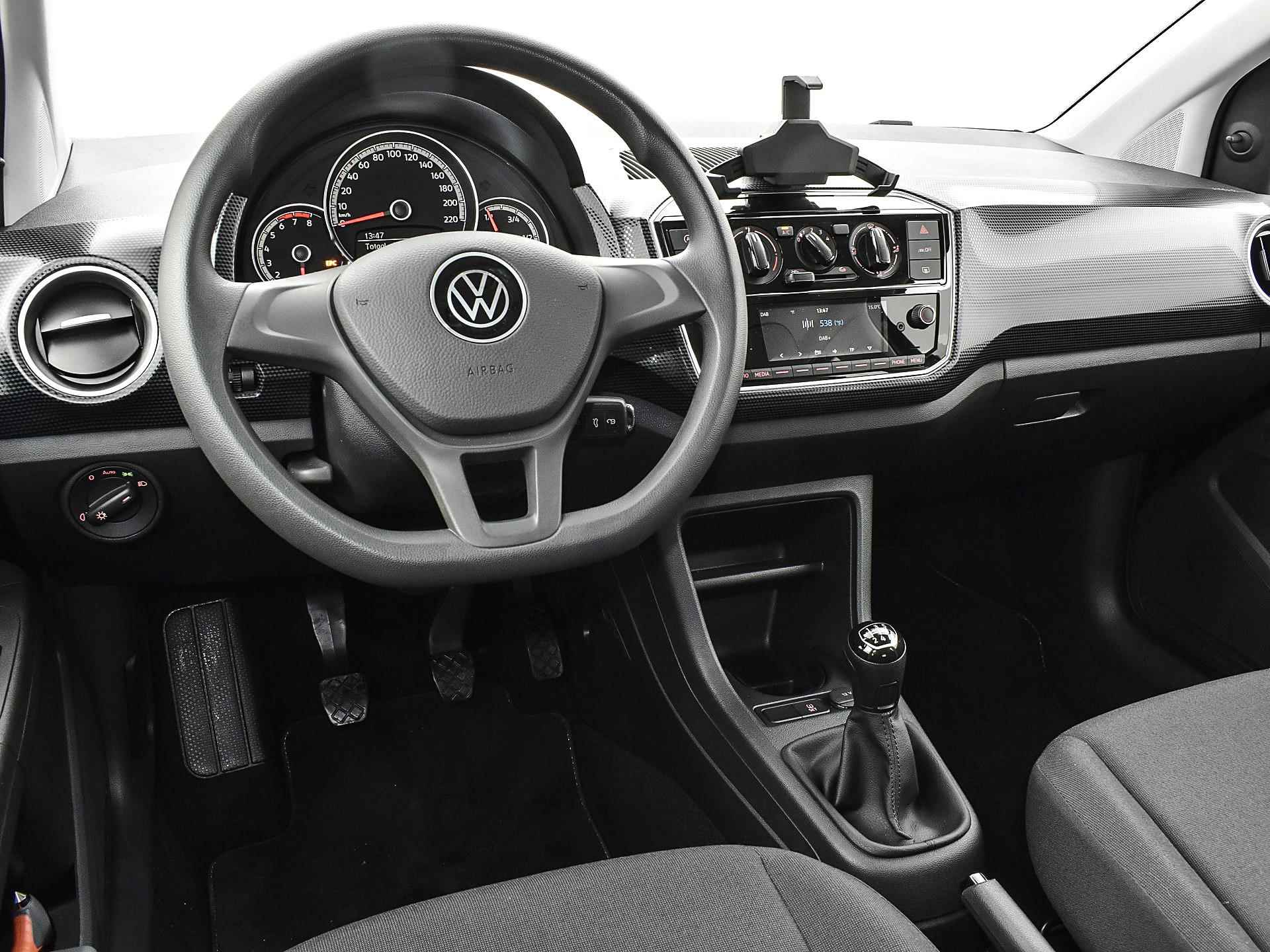 Volkswagen Up! 1.0 65pk | Lane Assist | Radio | Airco | Dab | Telefoonhouder | Garantie t/m 19-01-2026 of 100.000km - 14/26