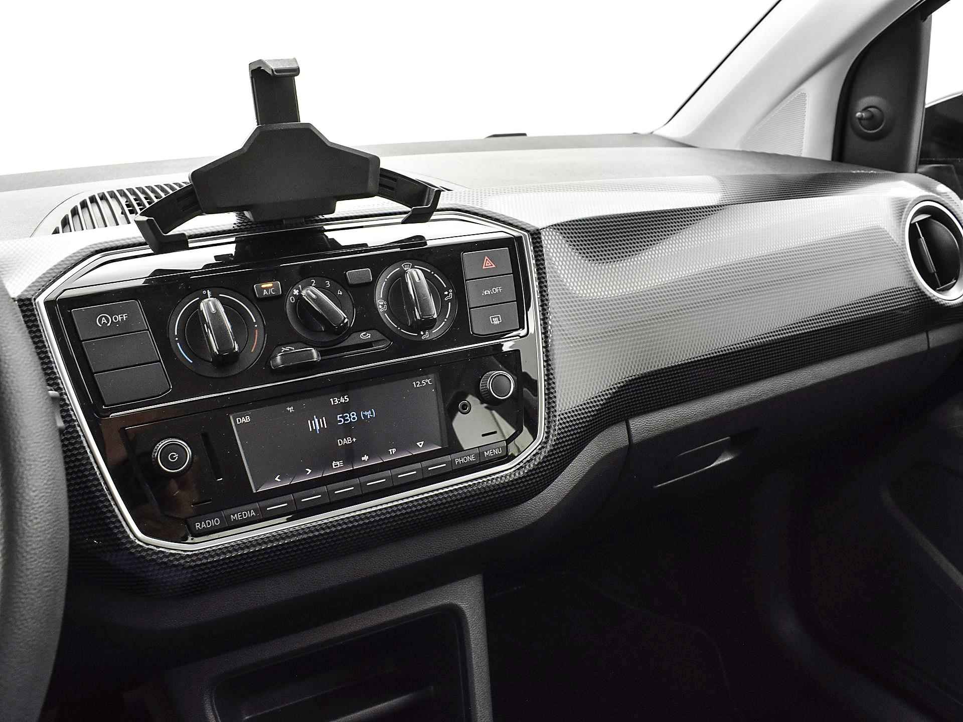 Volkswagen Up! 1.0 65pk | Lane Assist | Radio | Airco | Dab | Telefoonhouder | Garantie t/m 19-01-2026 of 100.000km - 24/26