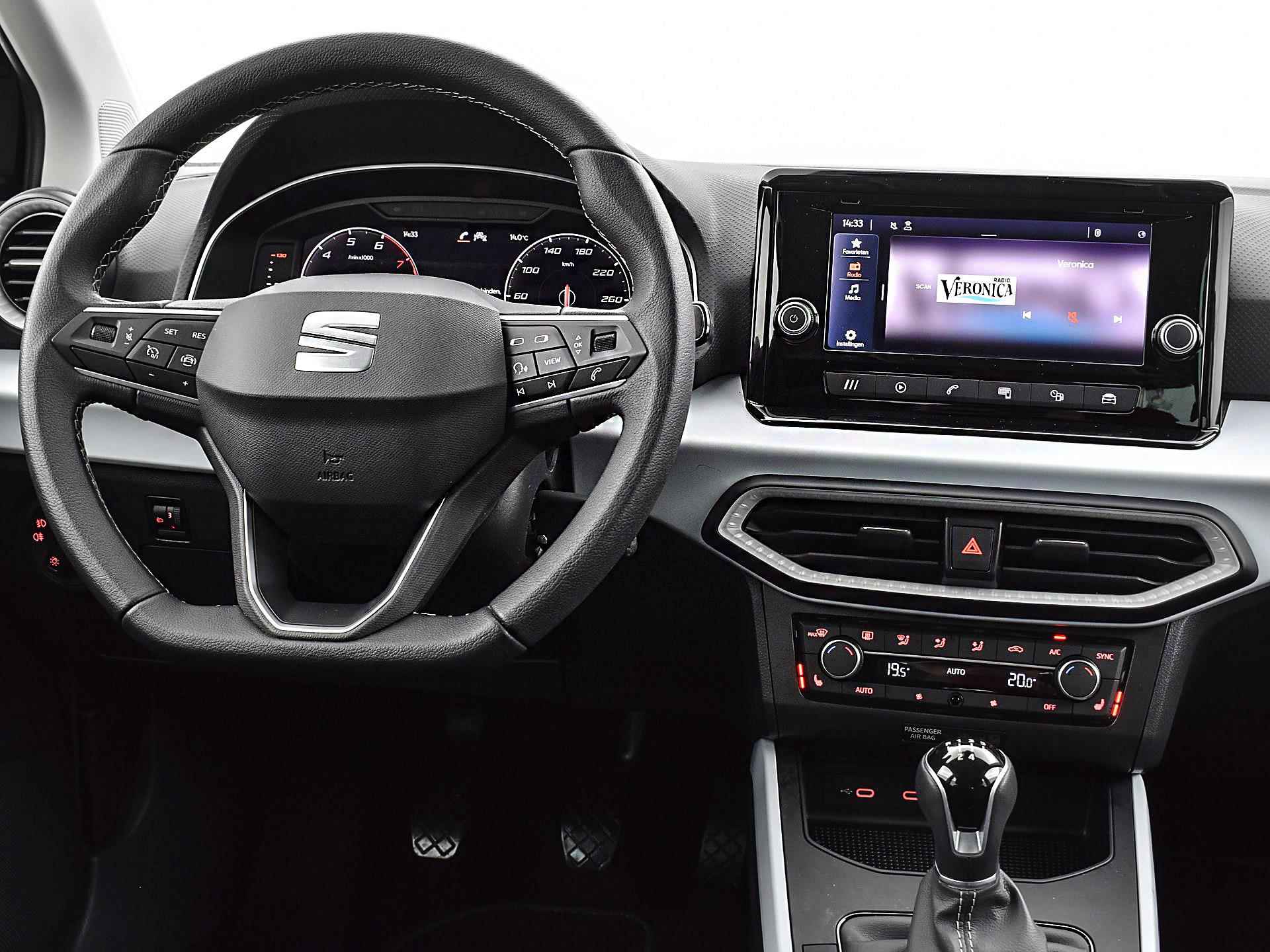 SEAT Arona 1.0 Tsi 95pk Style Business Connect | Climatronic | P-Sensoren | Cruise Control | Full Link | DAB | Garantie t/m 12-06-2027 of 100.000km - 17/32