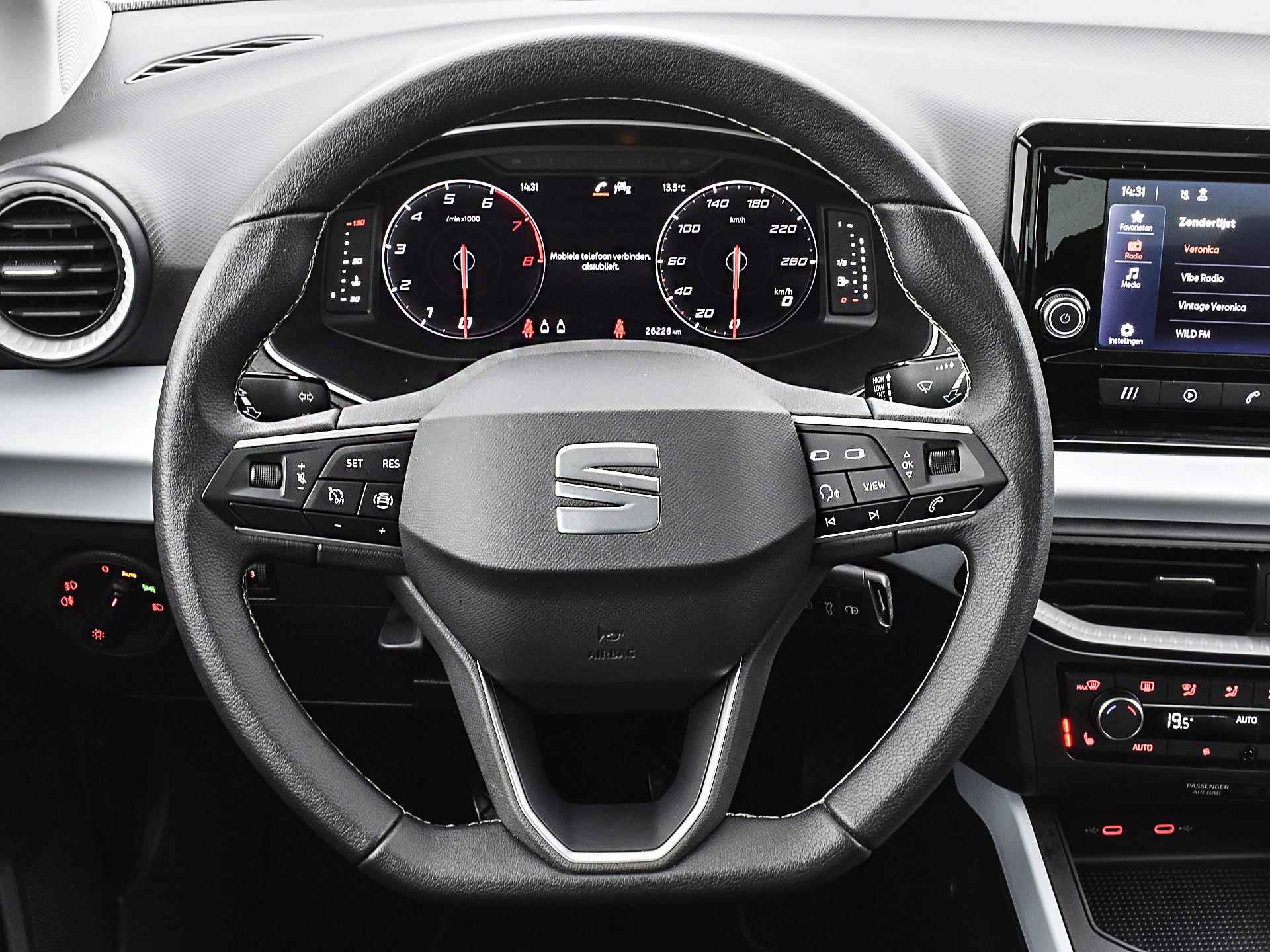 SEAT Arona 1.0 Tsi 95pk Style Business Connect | Climatronic | P-Sensoren | Cruise Control | Full Link | DAB | Garantie t/m 12-06-2027 of 100.000km - 20/32