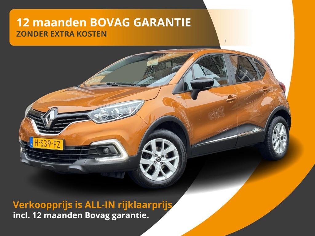 RENAULT Captur TCe 90 LIMITED NAVI/CRUISE/CARPLAY/PDC/LMV/NL-AUTO/1e EIG.