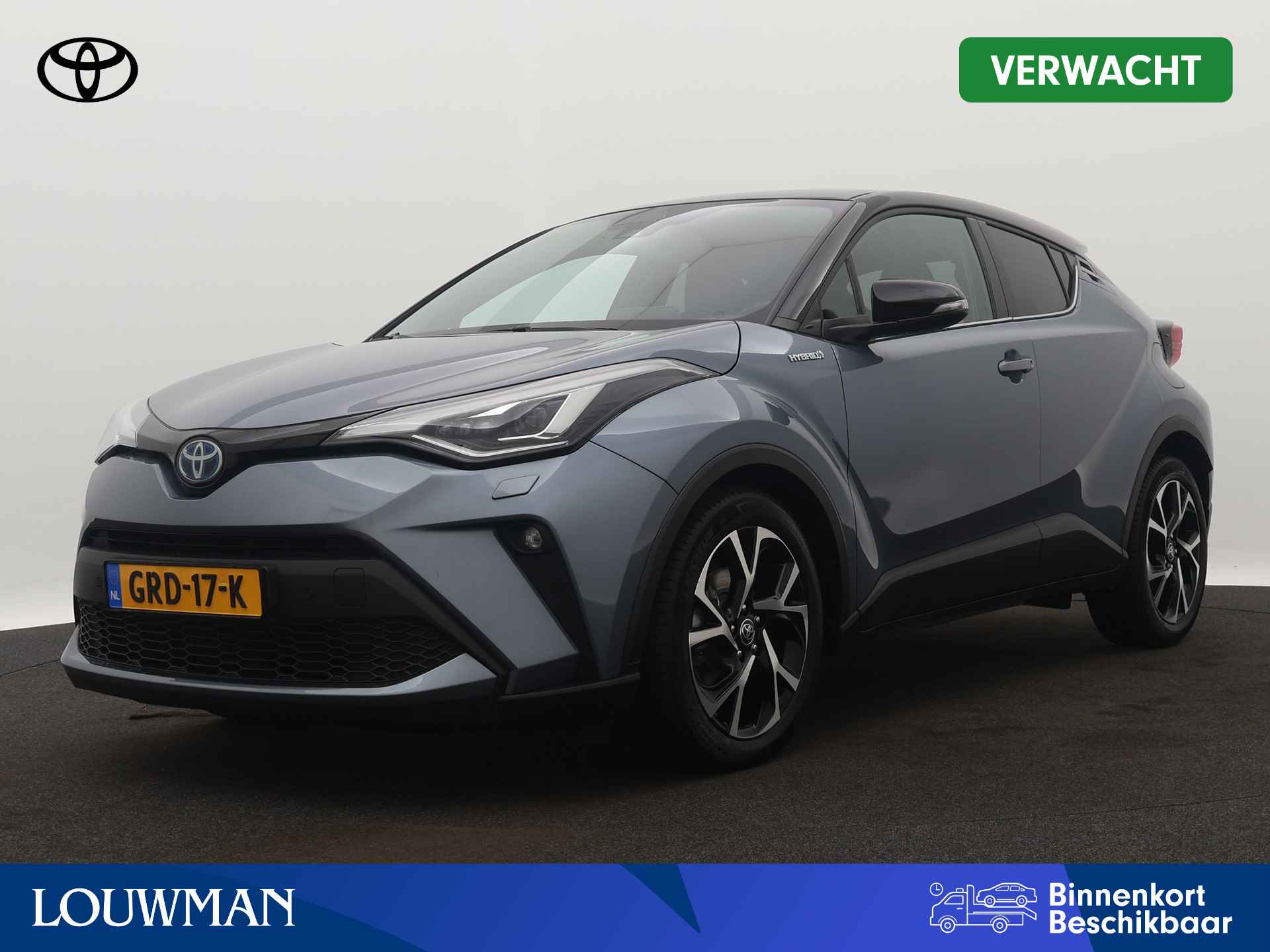 Toyota C-HR 1.8 Hybrid Dynamic Bi-tone Limited | LED Pack | Stuur-/Stoelverwarming | Parkeersensoren | - 1/44