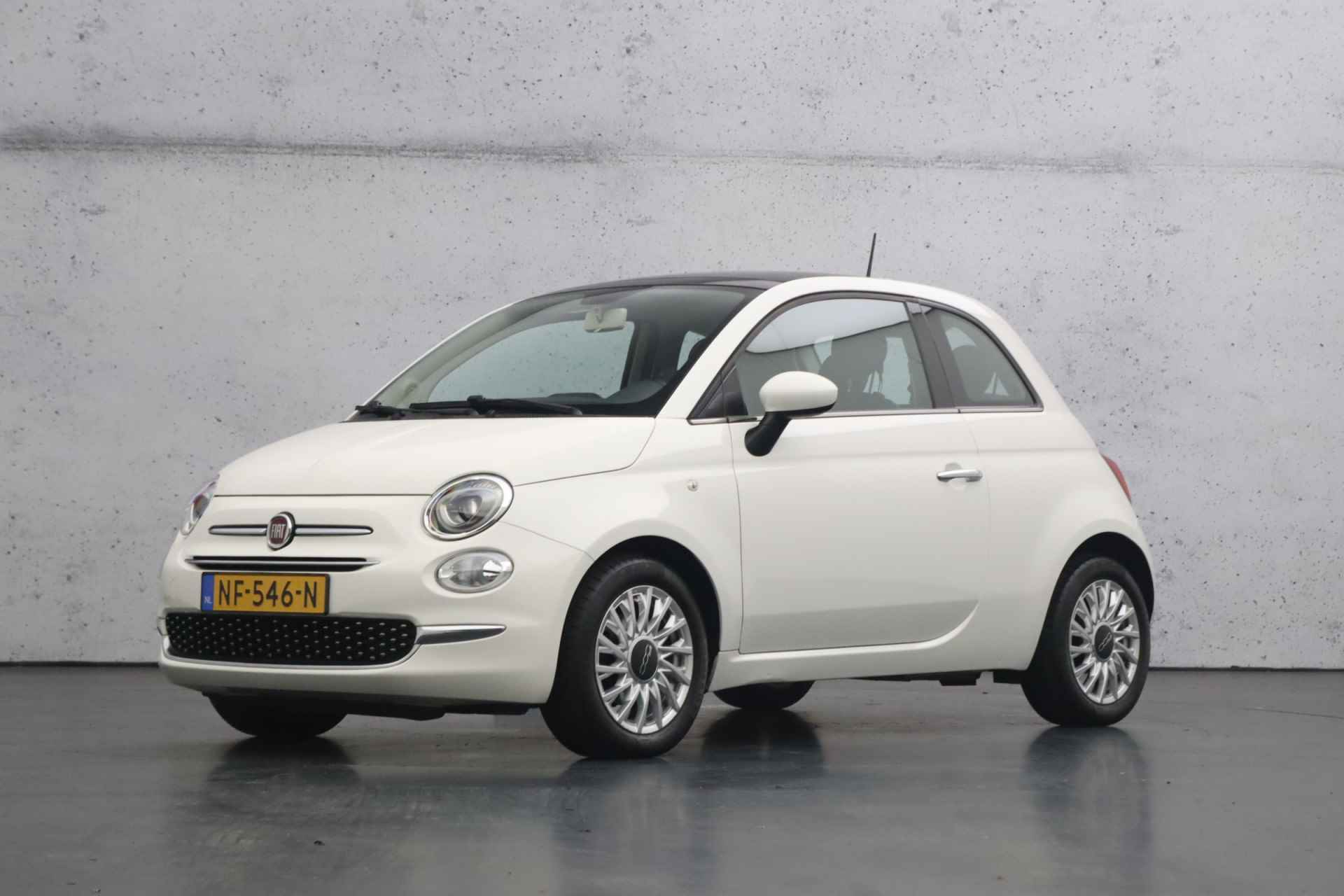 Fiat 500 0.9 TwinAir Turbo Lounge | Schuifdak | Lederen bekleding | Airco | Navigatie - 6/27