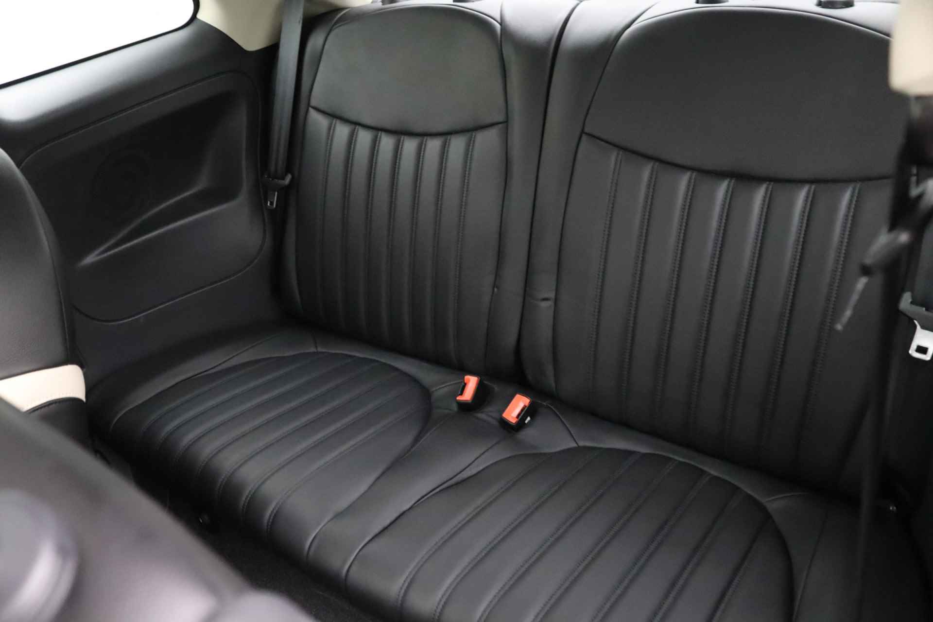 Fiat 500 0.9 TwinAir Turbo Lounge | Schuifdak | Lederen bekleding | Airco | Navigatie - 10/27