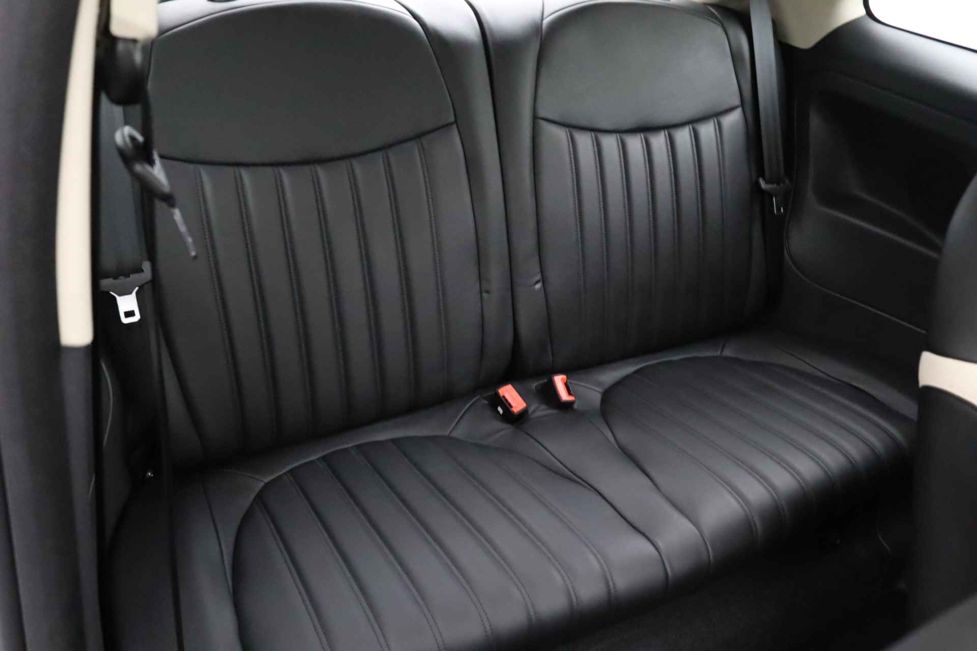 Fiat 500 0.9 TwinAir Turbo Lounge | Schuifdak | Lederen bekleding | Airco | Navigatie - 12/27