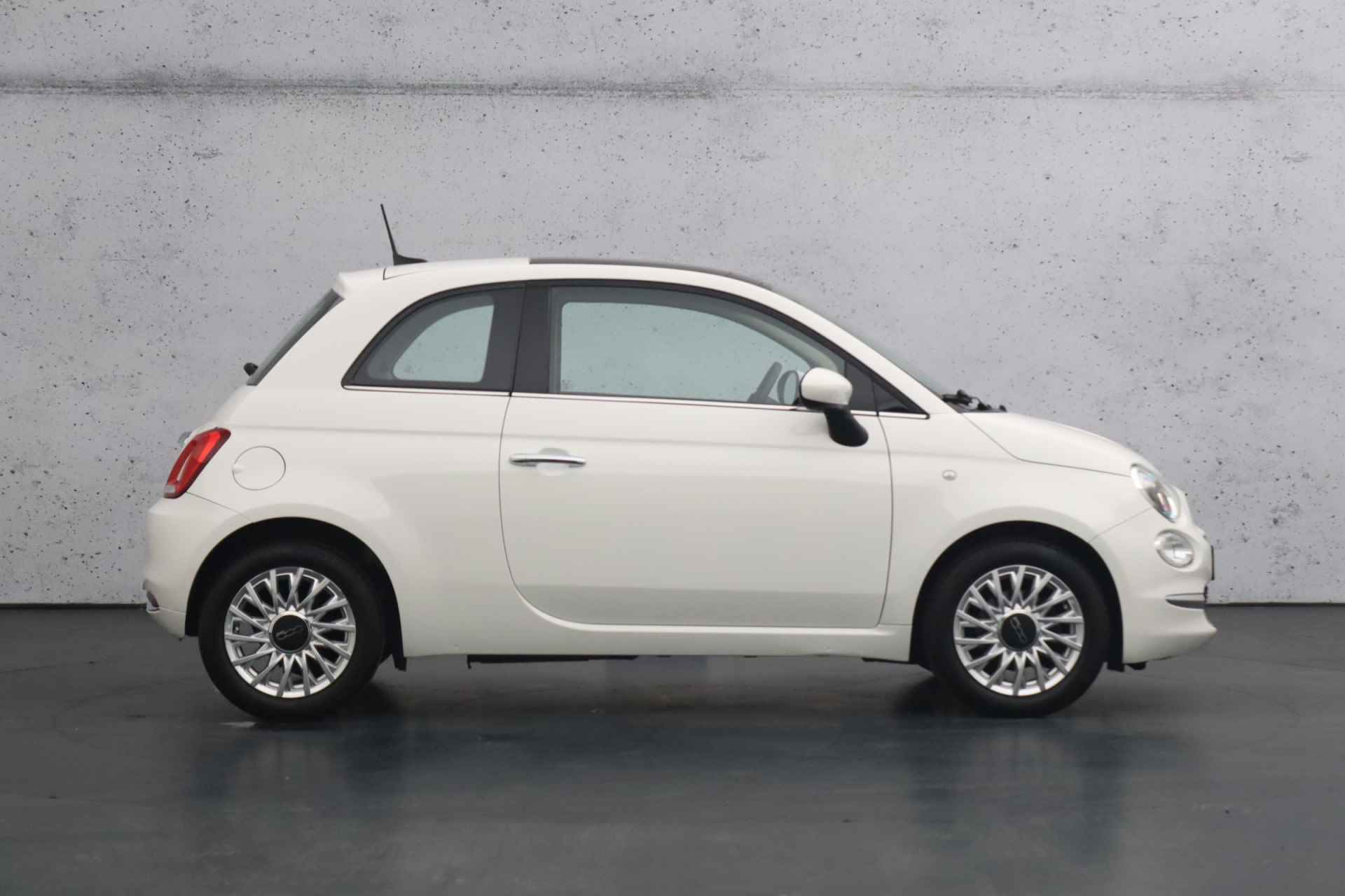 Fiat 500 0.9 TwinAir Turbo Lounge | Schuifdak | Lederen bekleding | Airco | Navigatie - 24/27