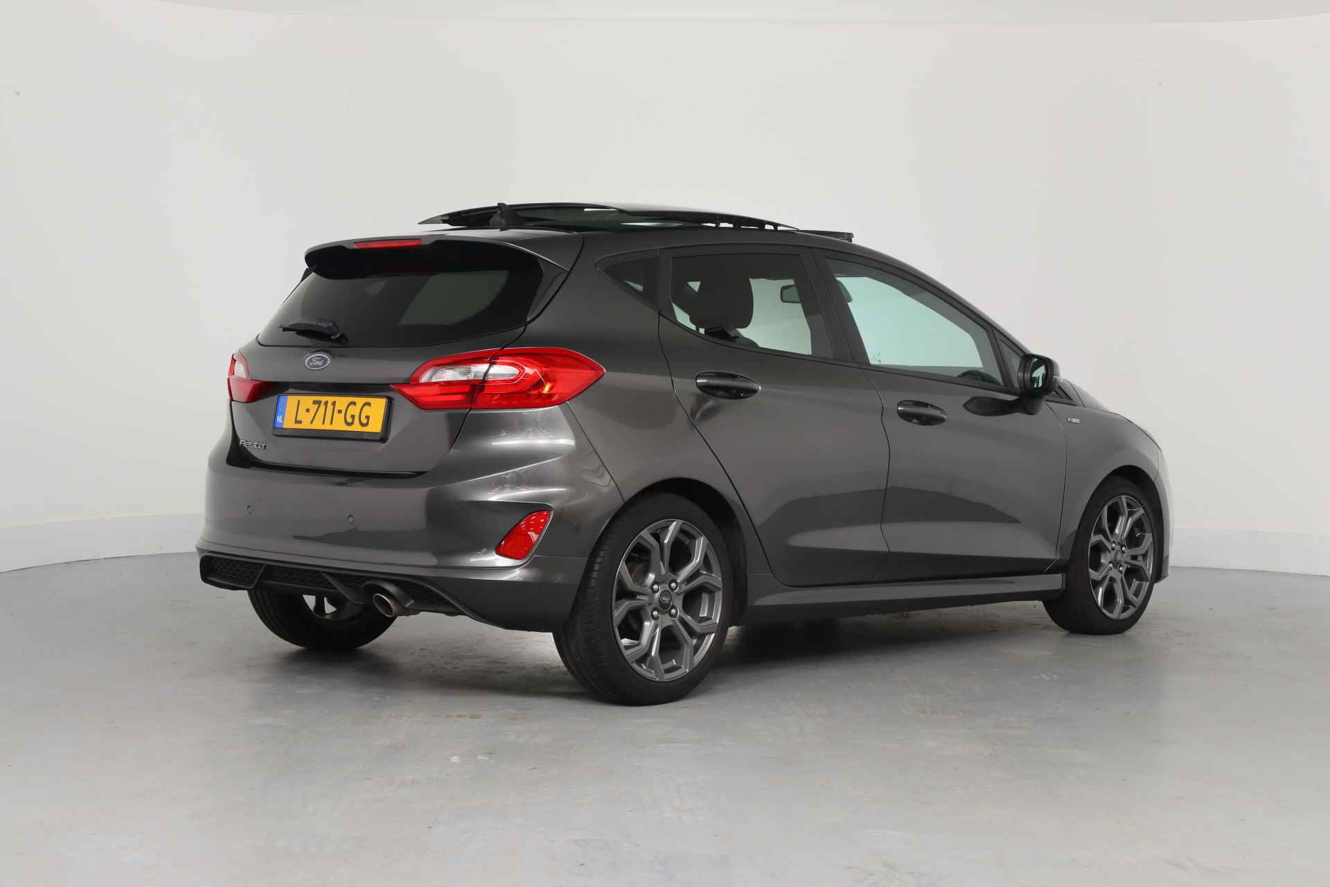 Ford Fiesta 1.0 EcoBoost ST-Line | 1e Eigenaar! | Open Dak | Navi | Cruise | Airco | Parkeersensoren | Lichtmetalen Velgen - 5/37