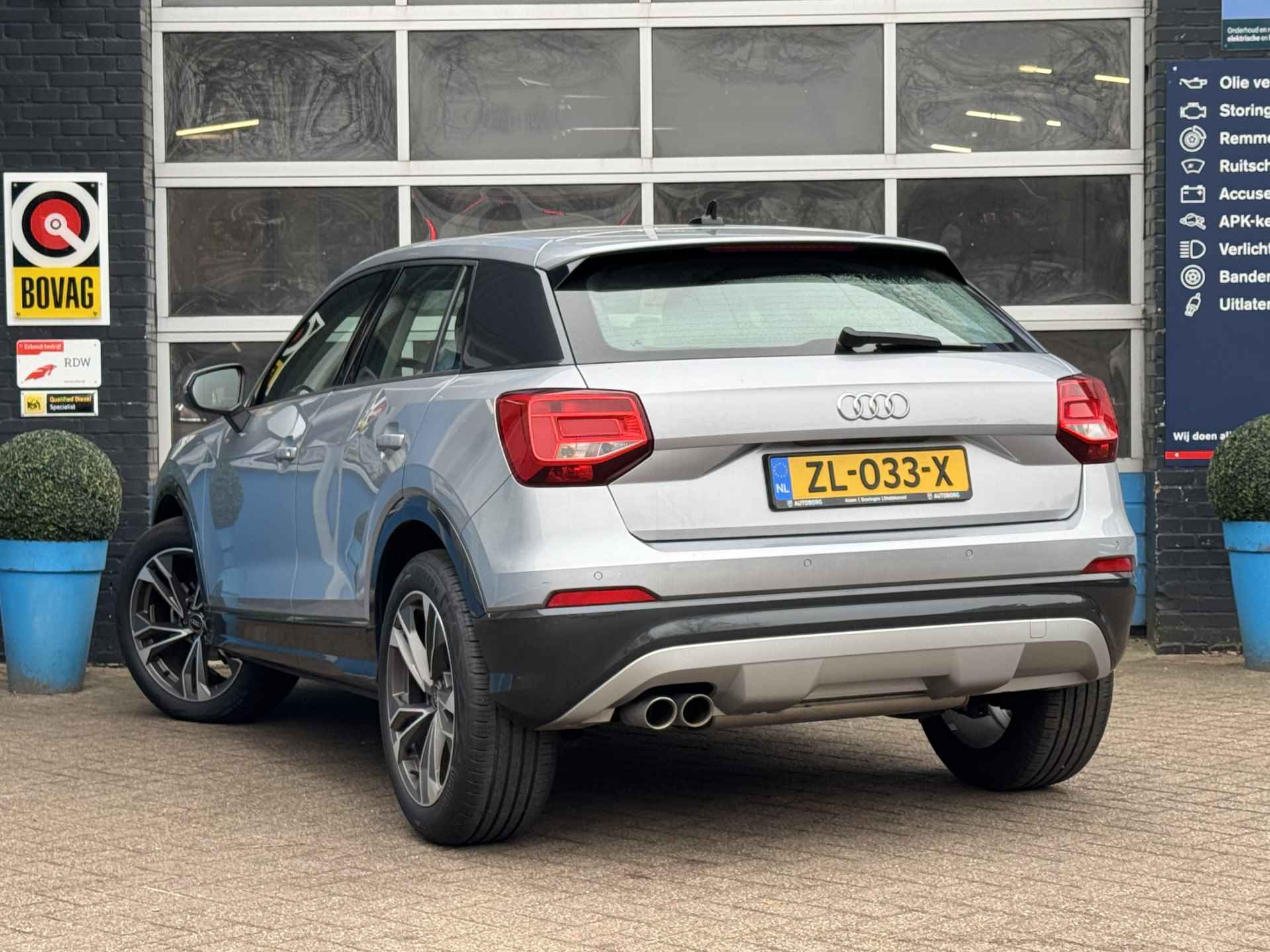 Audi Q2 150pk Prijs Inclusief Onderhoud & 12 Maand BOVAG Garantie | Florett Silver Metallic | Audi Soundsystem | - 3/46