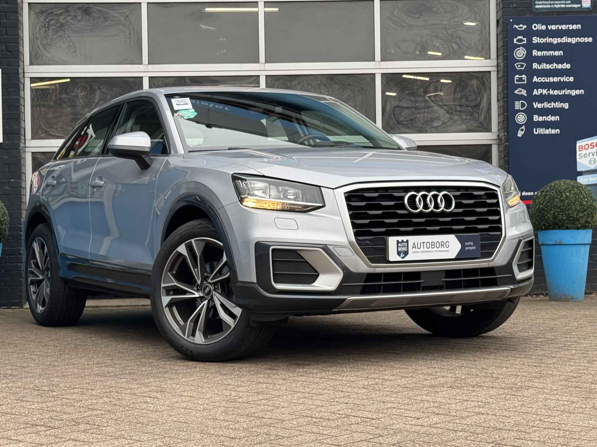 Audi Q2 150pk Prijs Inclusief Onderhoud & 12 Maand BOVAG Garantie | Florett Silver Metallic | Audi Soundsystem | - 38/46