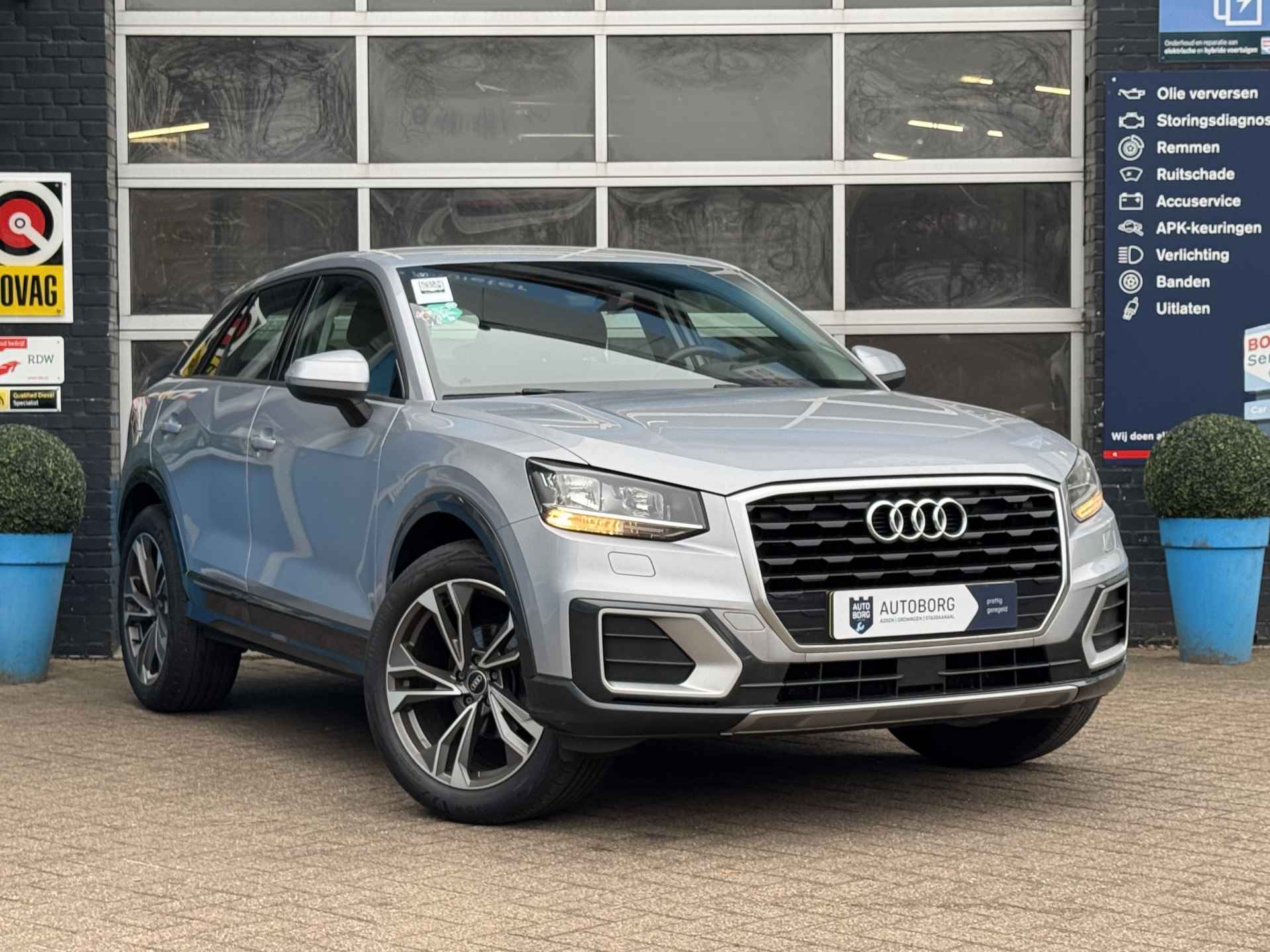 Audi Q2 150pk Prijs Inclusief Onderhoud & 12 Maand BOVAG Garantie | Florett Silver Metallic | Audi Soundsystem | - 40/46