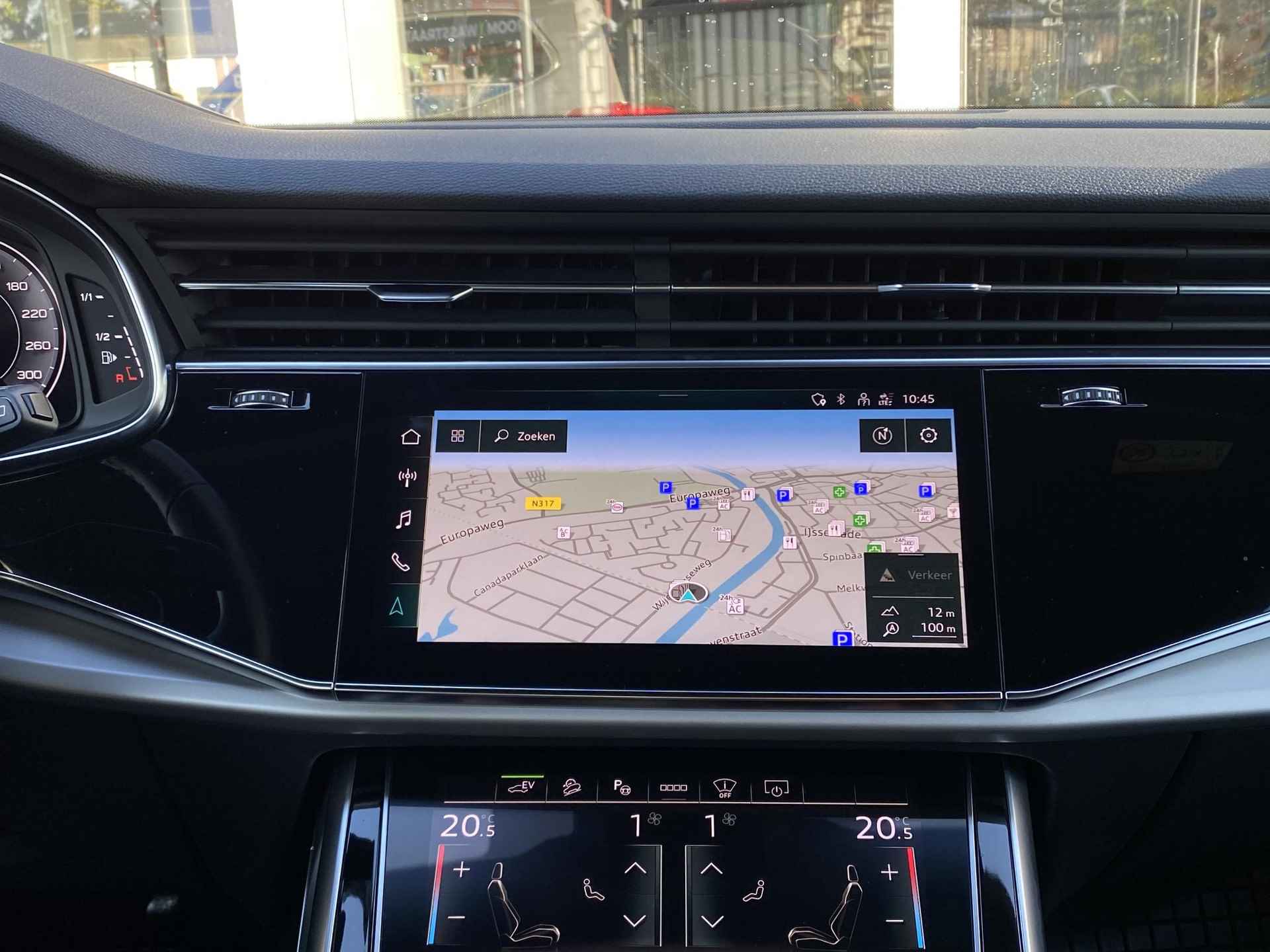 Audi Q7 55 TFSI e quattro Pro Line S | Instelbare Luchtvering | Navigatie | Trekhaak | Adaptieve Cruise Control | Head-Up Display | Stoelverwarming voor + achter | Sfeerverlichting | - 6/40