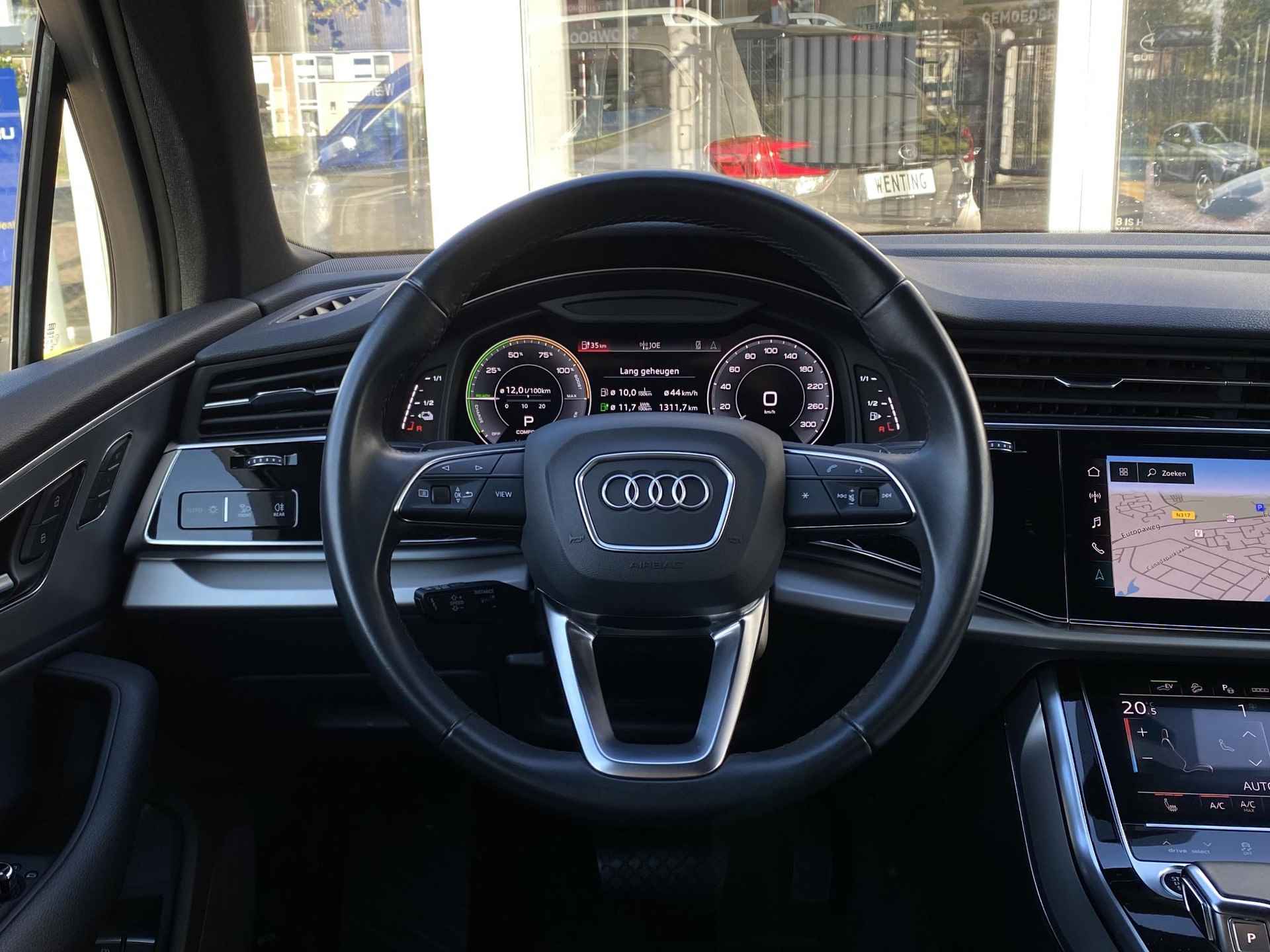 Audi Q7 55 TFSI e quattro Pro Line S | Instelbare Luchtvering | Navigatie | Trekhaak | Adaptieve Cruise Control | Head-Up Display | Stoelverwarming voor + achter | Sfeerverlichting | - 12/40