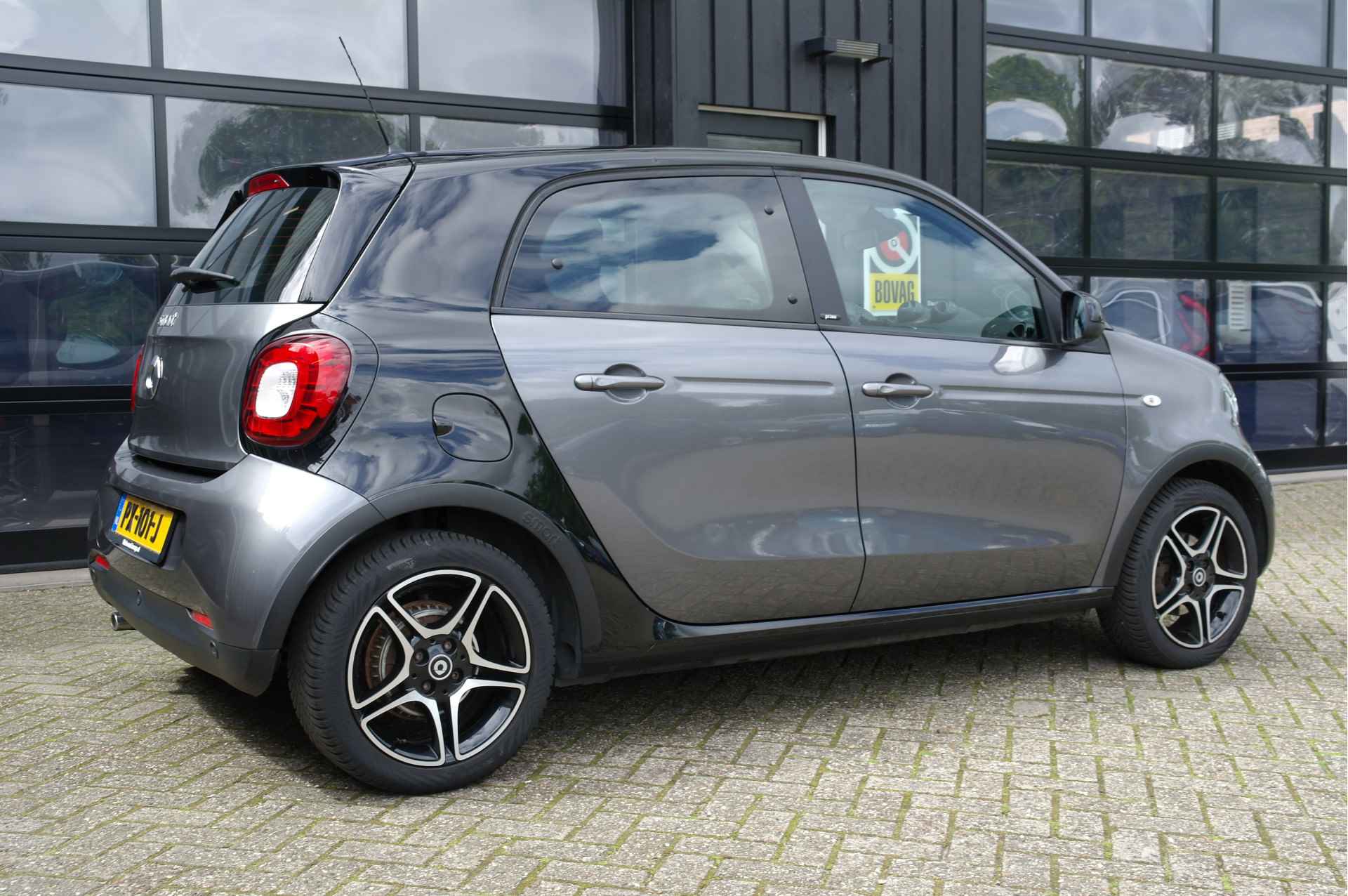 Smart Forfour 1.0 Turbo 90 PK Prime Automaat / NL-Auto / Cruise / Leder / Stoelverwarming - 3/36