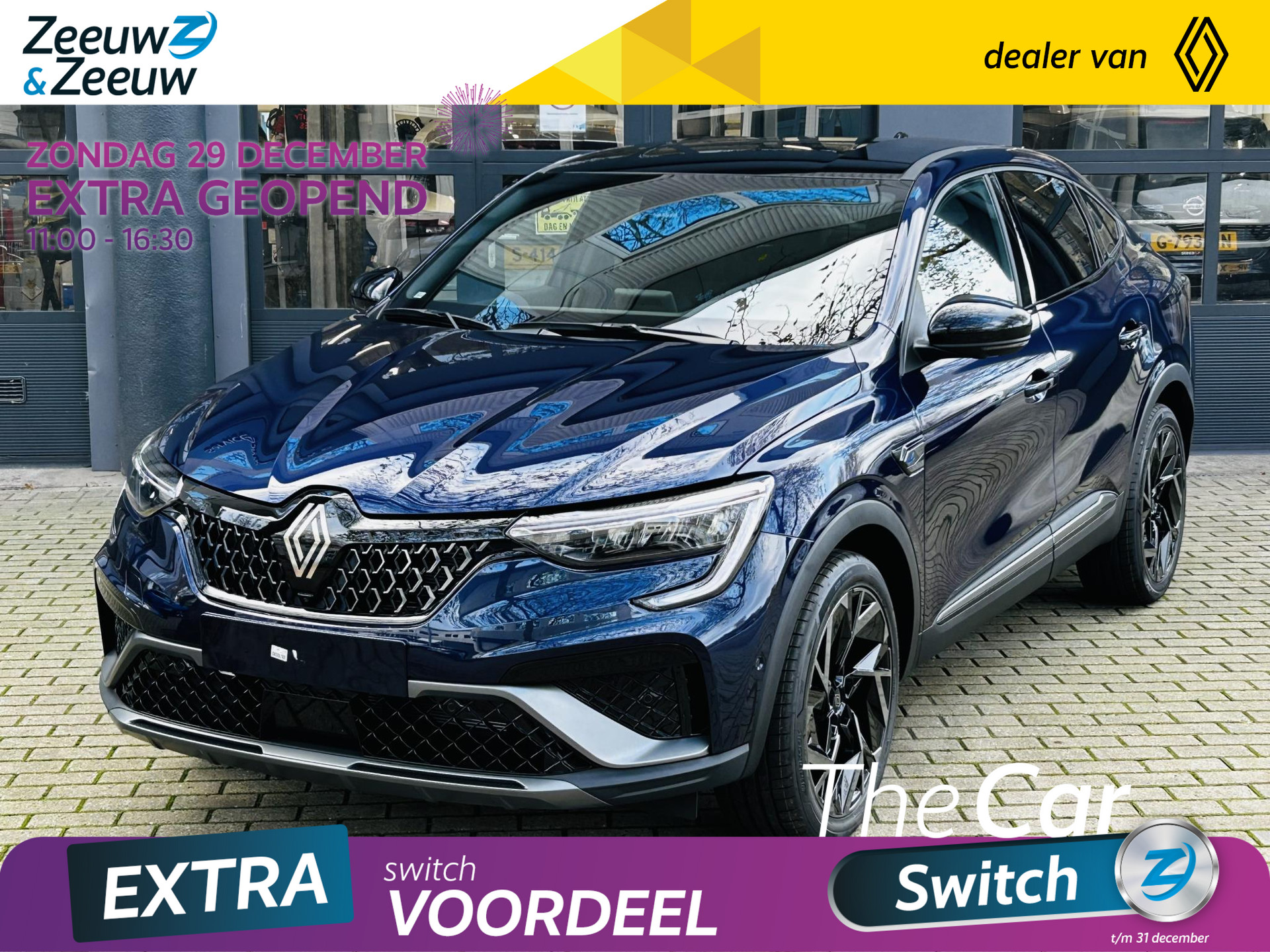 Renault Arkana 1.6 E-Tech hybrid 145 esprit Alpine | €2500,- KORTING | LET OP, BEPERKTE VOORRAAD | OP = OP!