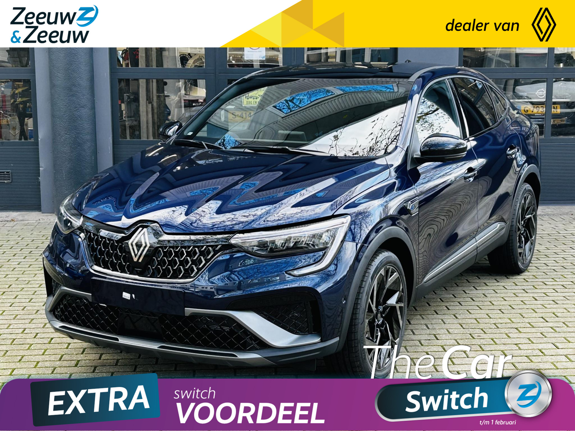 Renault Arkana 1.6 E-Tech hybrid 145 esprit Alpine | €2500,- KORTING | LET OP, BEPERKTE VOORRAAD | OP = OP!