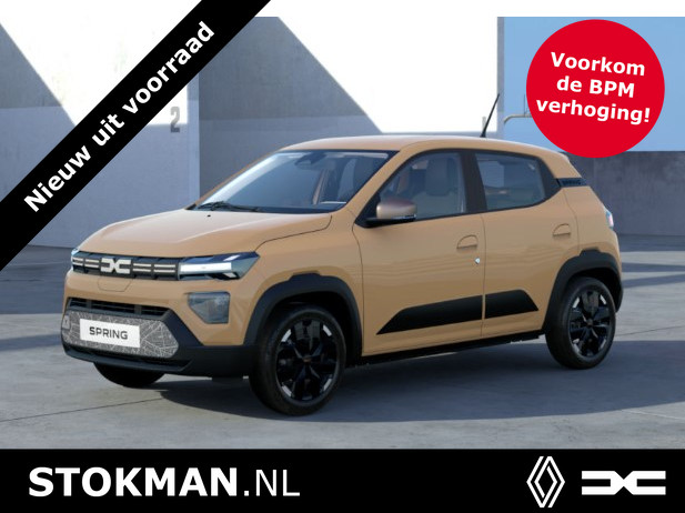 Dacia Spring Extreme 65 26.8 kWh | Navigatie | Airco | Cruise | Camera | Sensoren achter | BPM VRIJ + VOORRAAD + SNEL RIJDEN ! |