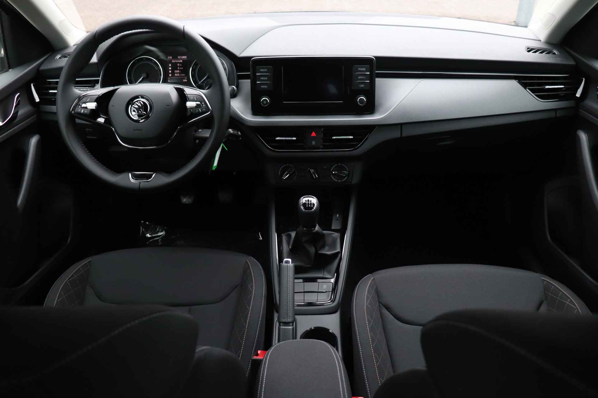 Škoda Scala 1.0 TSI 110pk Ambition | Sunset | Parkeersensoren achter | cruise control | Apple carplay en android auto | - 13/29
