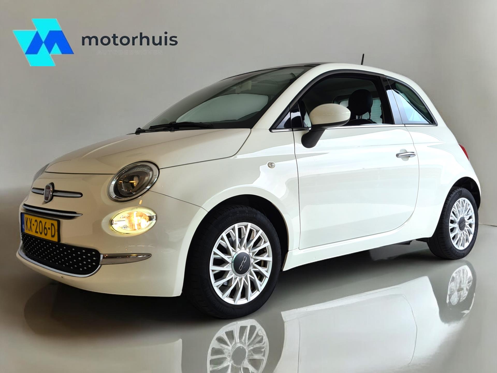 FIAT 500 TwinAir Turbo 80pk Dualogic Lounge LMV PDC NAVI