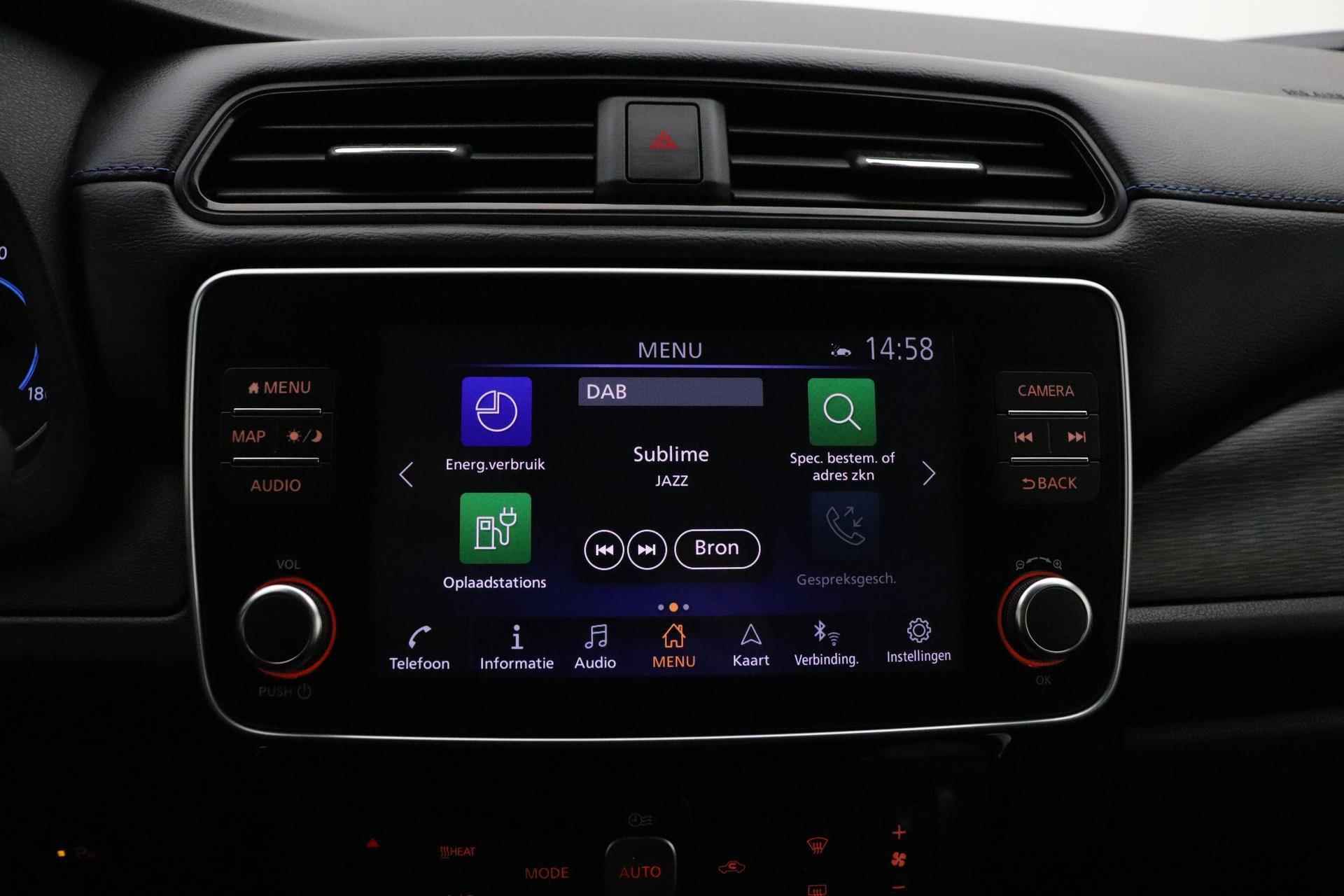 Nissan LEAF N-Connecta 40 kWh | Weinig kilometers | Navigatie | Camera | Climate control | Lichtmetalen velgen - 27/39