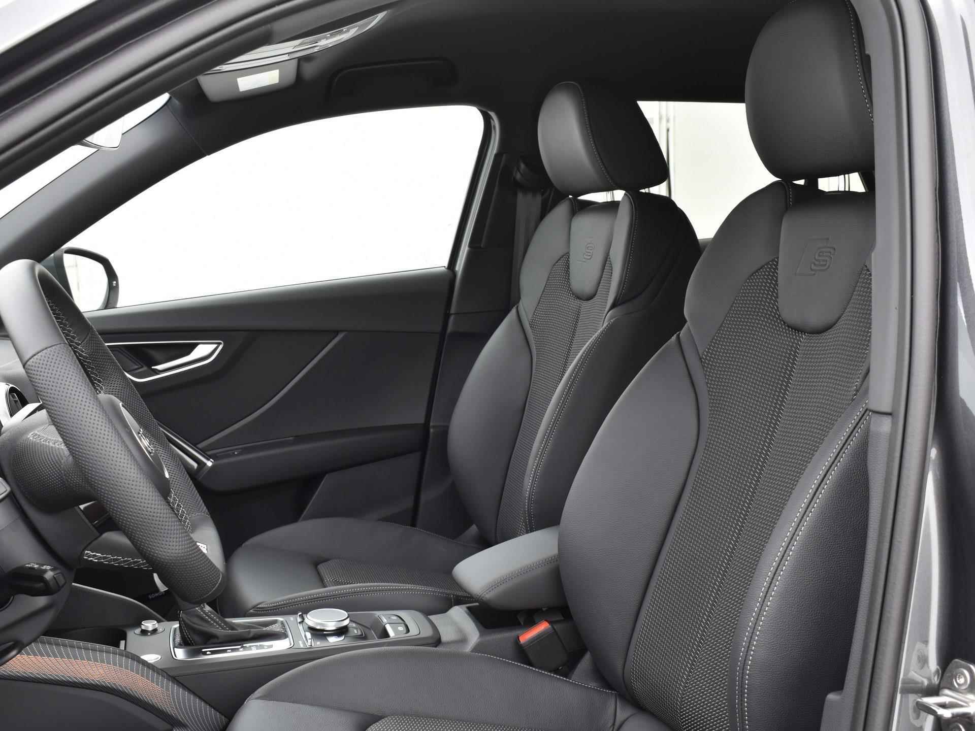 Audi Q2 S Edition 35 TFSI 150 pk Hatchback 7 vers Audi Q2 35 TFSI S Edition 150 PK | 18'' LM Velgen | Comfortsleutel | Assistentiepakket parking | Optiekpakket zwart plus | elektrische achterklep | Sonos premium | Stoelverwarming voorin | . - 10/32
