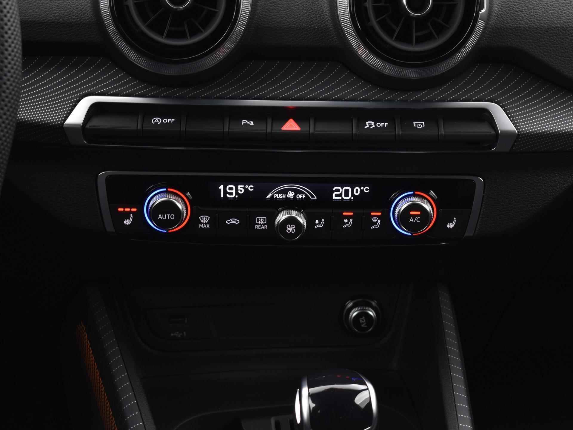 Audi Q2 S Edition 35 TFSI 150 pk Hatchback 7 vers Audi Q2 35 TFSI S Edition 150 PK | 18'' LM Velgen | Comfortsleutel | Assistentiepakket parking | Optiekpakket zwart plus | elektrische achterklep | Sonos premium | Stoelverwarming voorin | . - 25/32