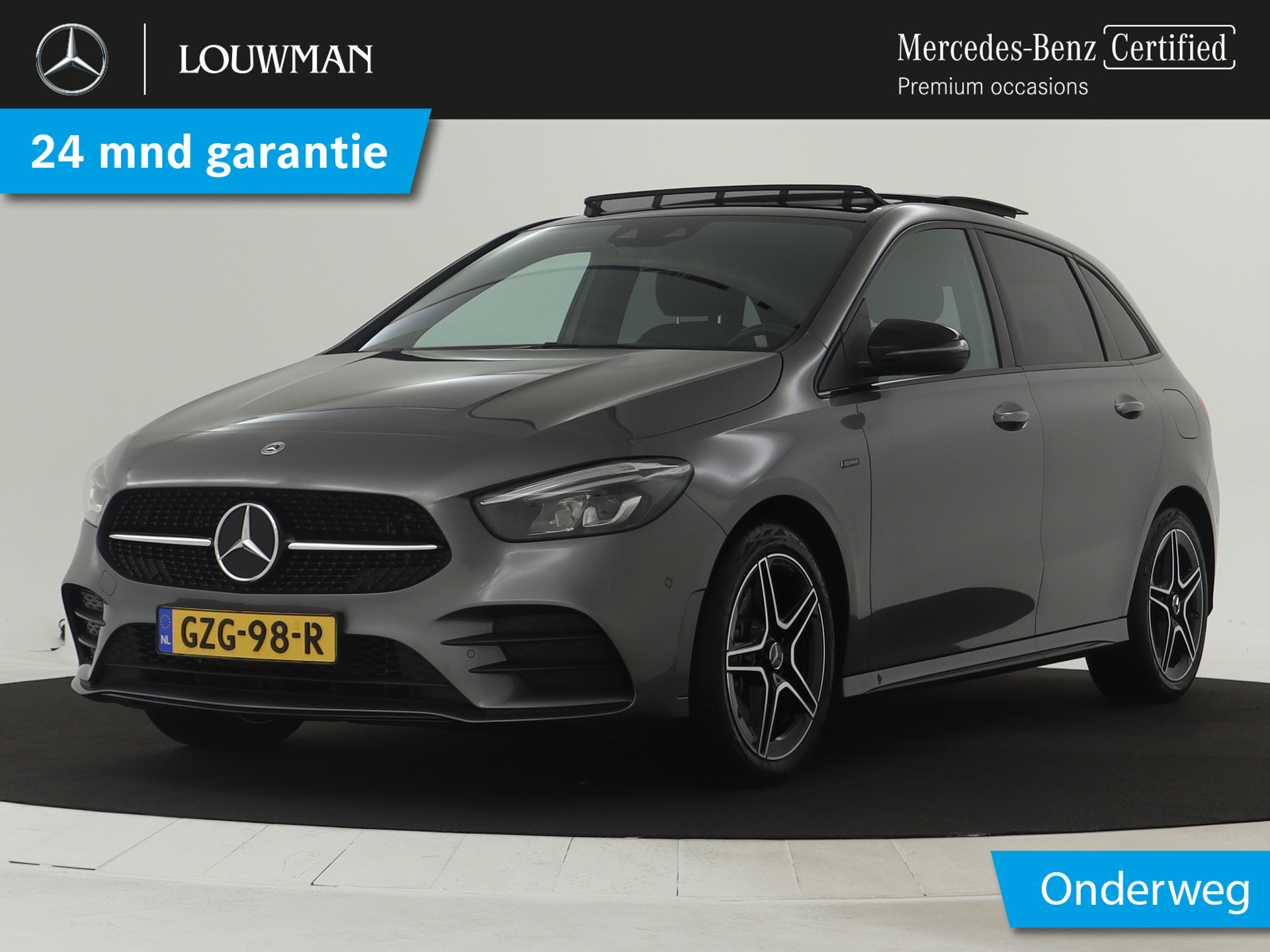 Mercedes-Benz B-Klasse 250 e AMG Plug-In Hybride AMG Styling Inclusief 24 maanden MB Certified garantie voor Europa.