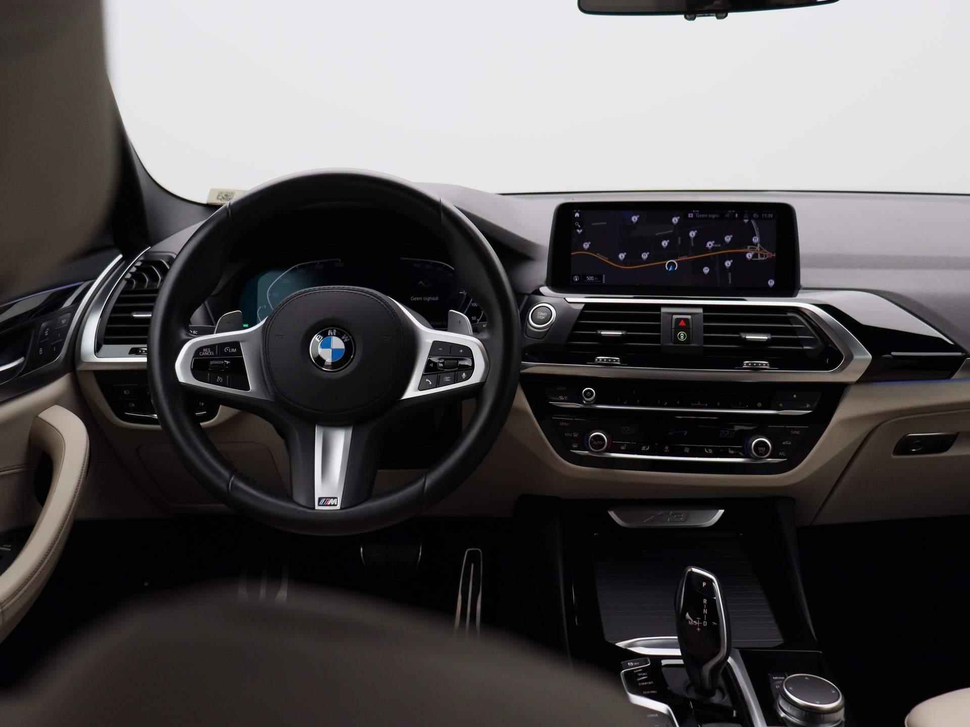 BMW X3 xDrive30e Executive | M-SPORT | LEDER | NAVIGATIE | SPORTSTOELEN | ELEKTRISCHE ACHTERKLEP | ELEKTRISCHE BESTUURDERSSTOEL MET GEHEUGEN | STOELVERWARMING | 360-CAMERA | 20 INCH | - 3/48