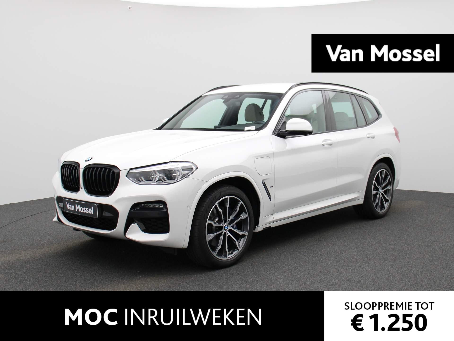 BMW X3 xDrive30e Executive | M-SPORT | LEDER | NAVIGATIE | SPORTSTOELEN | ELEKTRISCHE ACHTERKLEP | ELEKTRISCHE BESTUURDERSSTOEL MET GEHEUGEN | STOELVERWARMING | 360-CAMERA | 20 INCH |