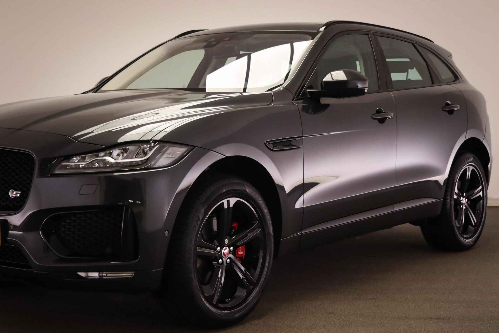 Jaguar F-Pace 3.0 S/C S AWD 35t Black Pack S | PANORAMADAK | HEAD UP | 360° PDC | TREKHAAK - 15/61