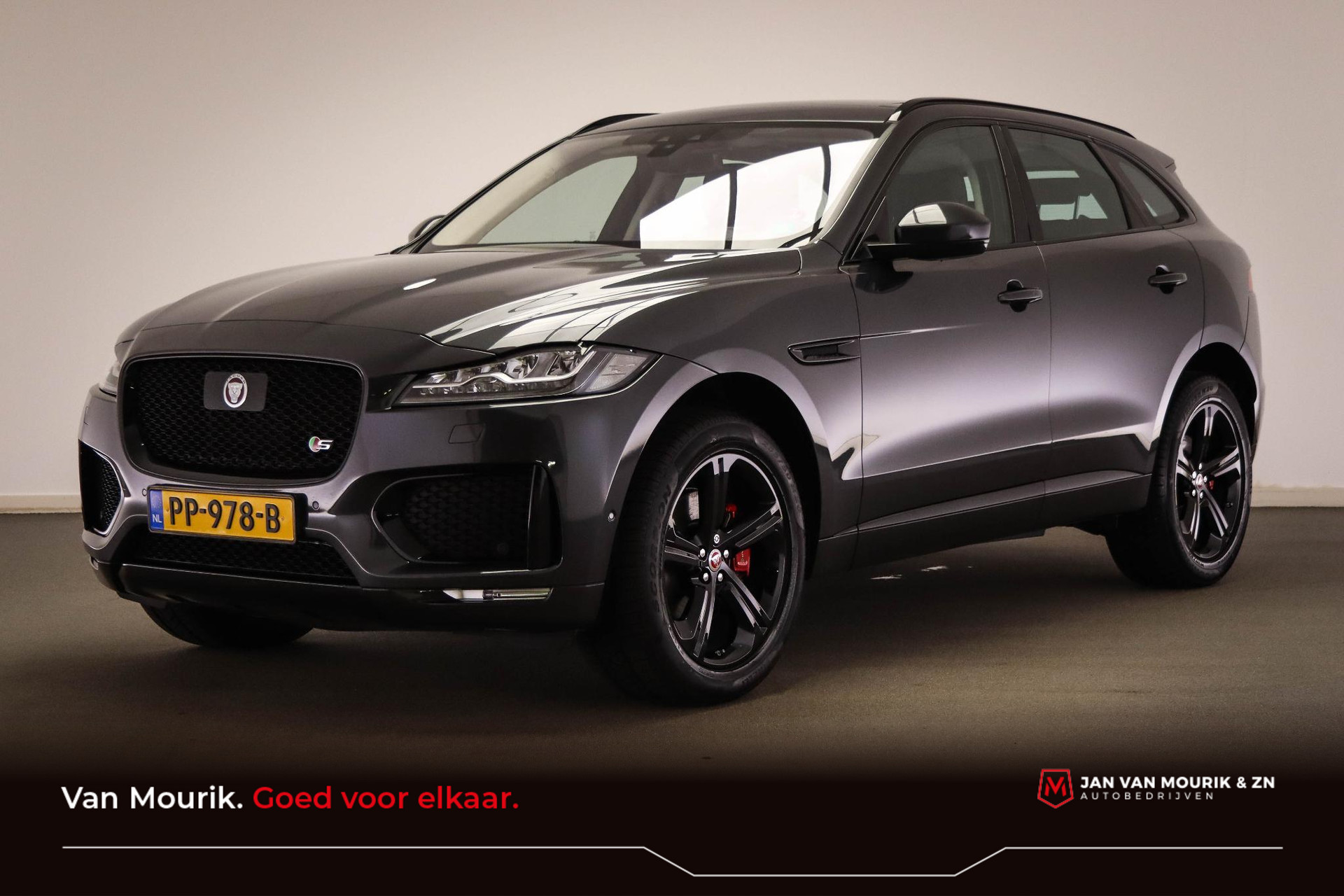 Jaguar F-Pace 3.0 S/C S AWD 35t Black Pack S | PANORAMADAK | HEAD UP | 360° PDC | TREKHAAK