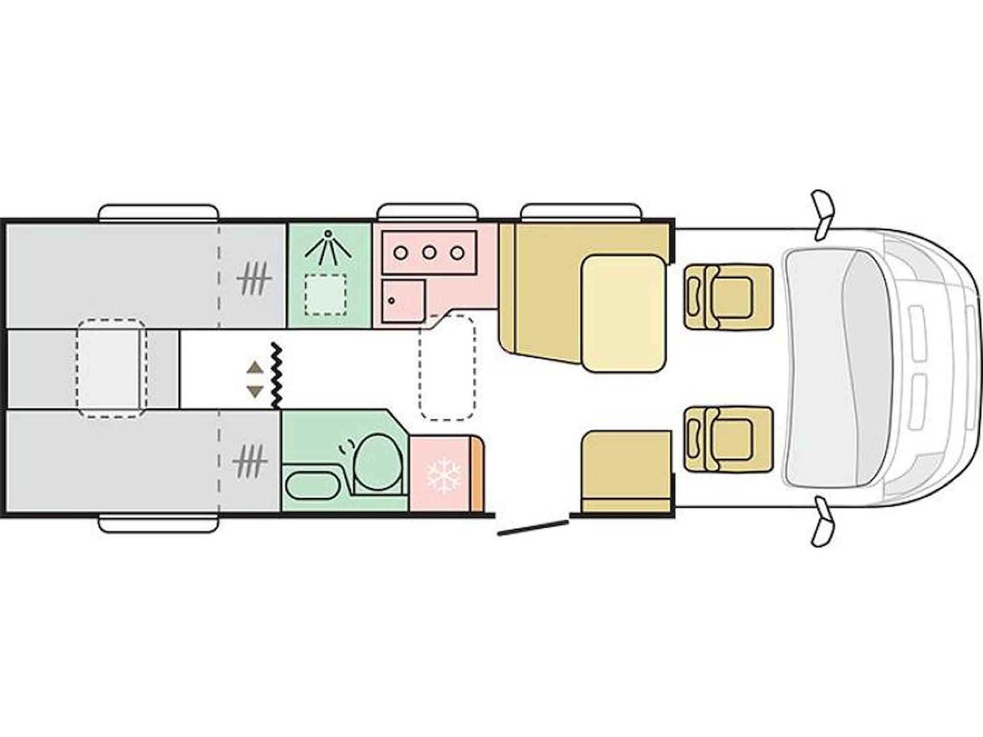 Adria Coral Axess 670 SL MAART VERWACHT - 2/4