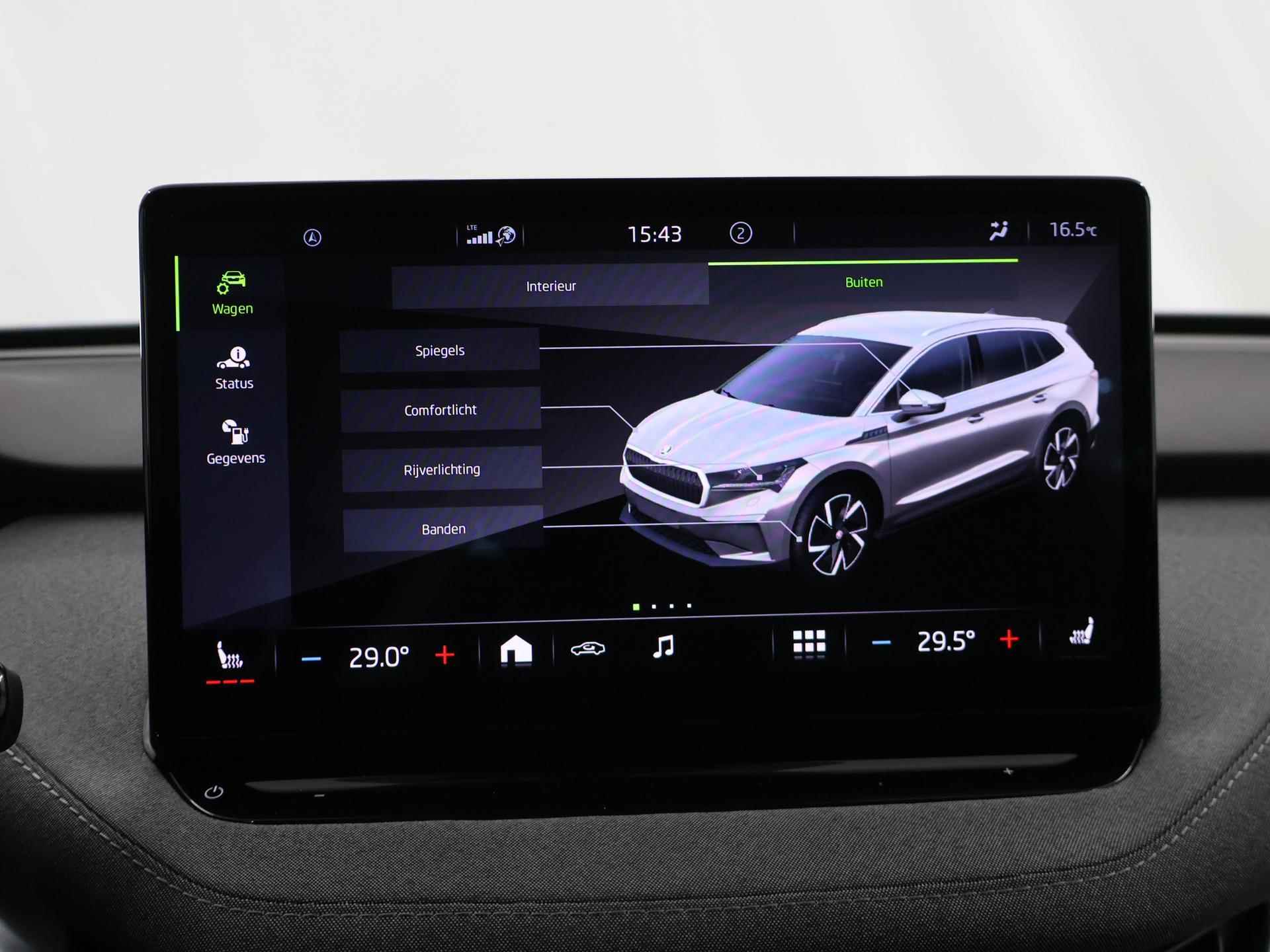 Skoda Enyaq iV 80 | Trekhaak | Navigatie | Cruise Control Adaptief | Matrix Led | Parkeercamera | Dodehoekdetectie | Stoelverwarming | - 18/41