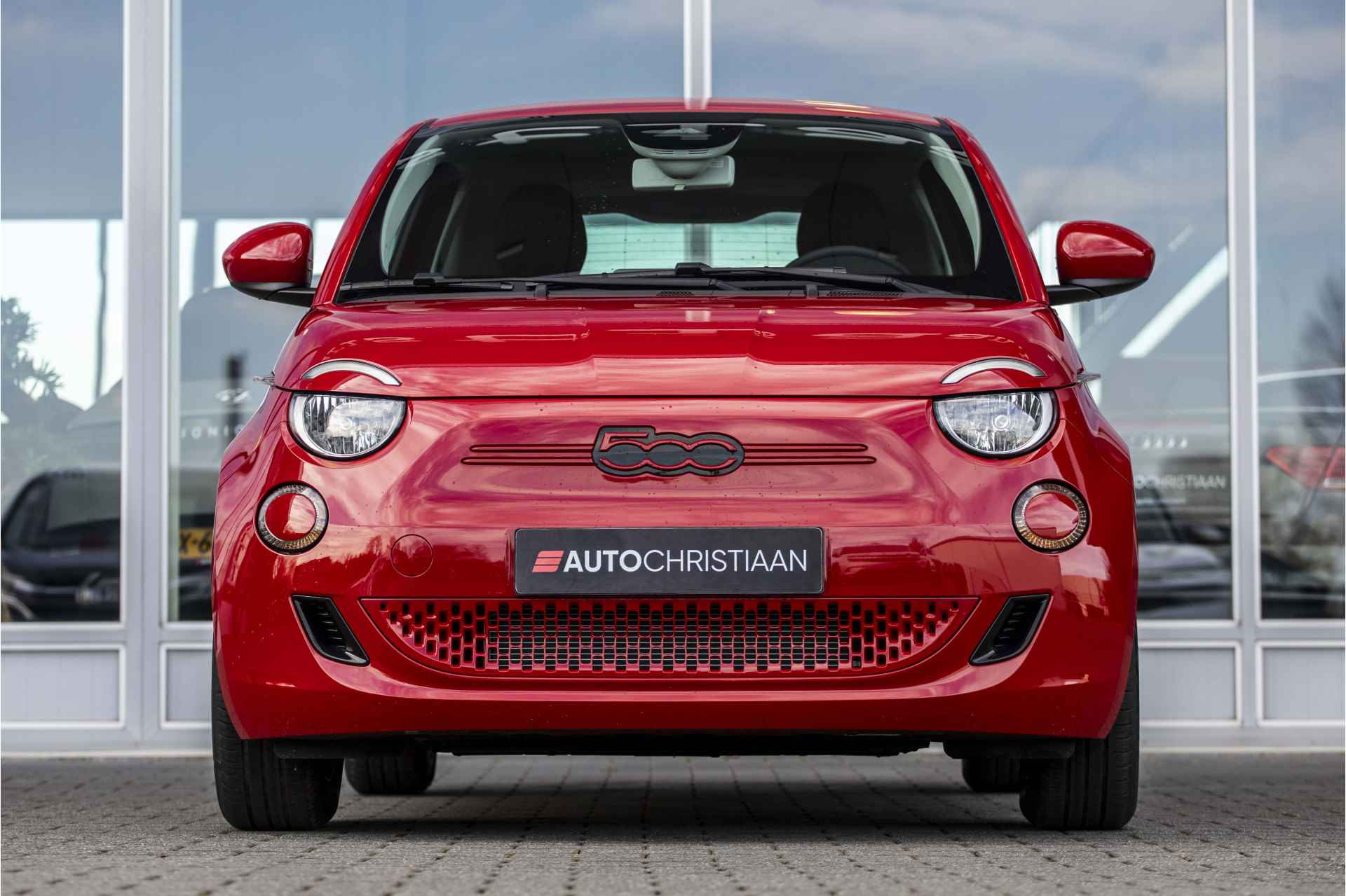 Fiat 500 RED 24 kWh NIEUW! | Climate | NL Auto - 3/39