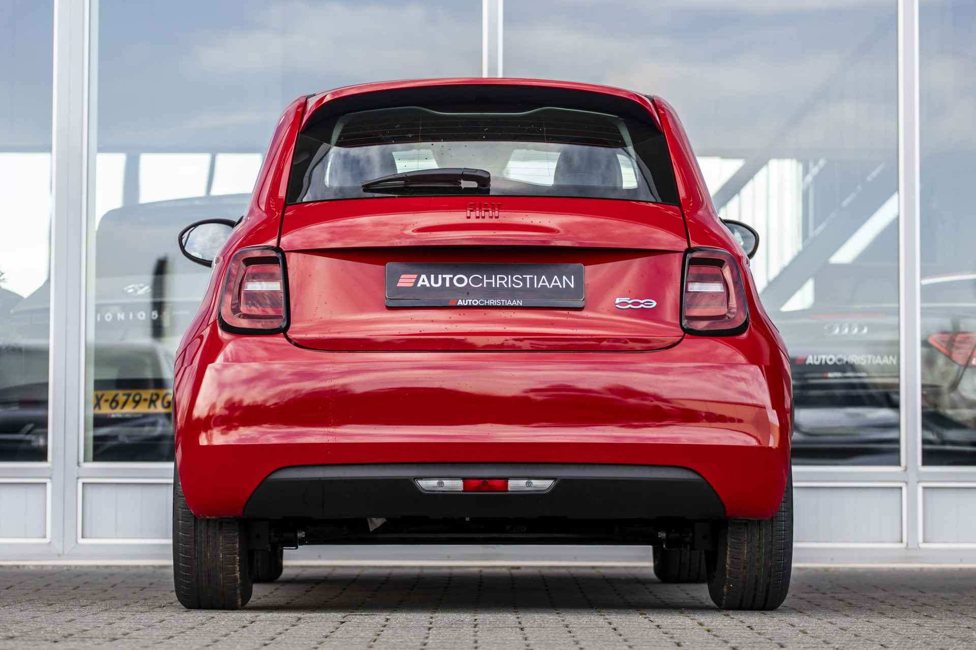 Fiat 500 RED 24 kWh NIEUW! | Climate | NL Auto - 4/39