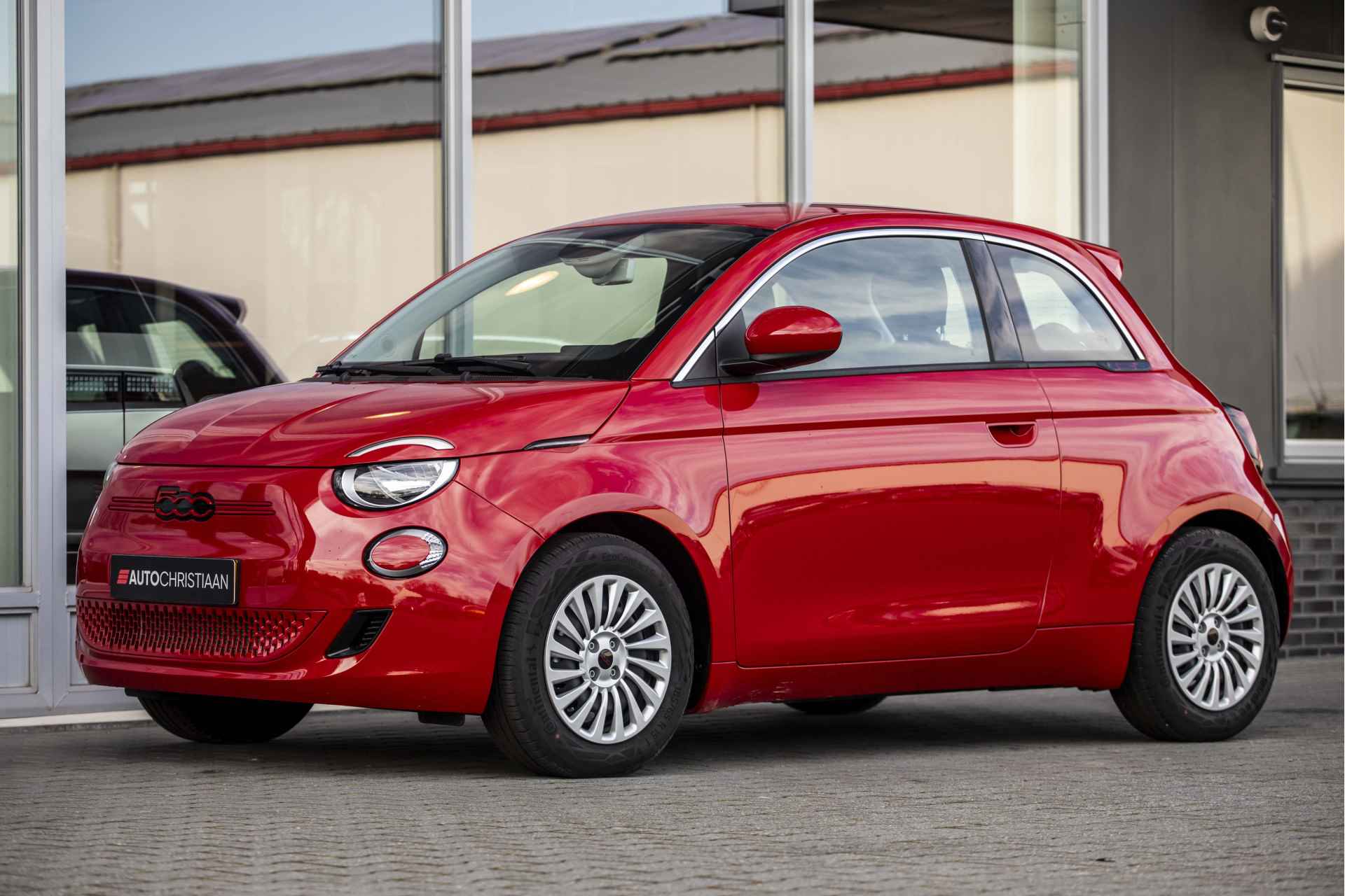 Fiat 500 RED 24 kWh NIEUW! | Climate | NL Auto - 11/39