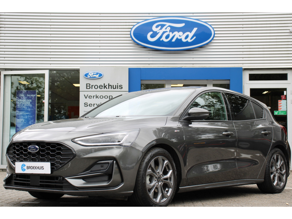 Ford Focus 1.0EB HYBRIDE ST-LINE | NL-AUTO! | 1e EIGENAAR! | DESIGN PACK | FAMILY PACK | WINTERPACK | LED | PRIVACY GLASS | DEALER ONDERHOU