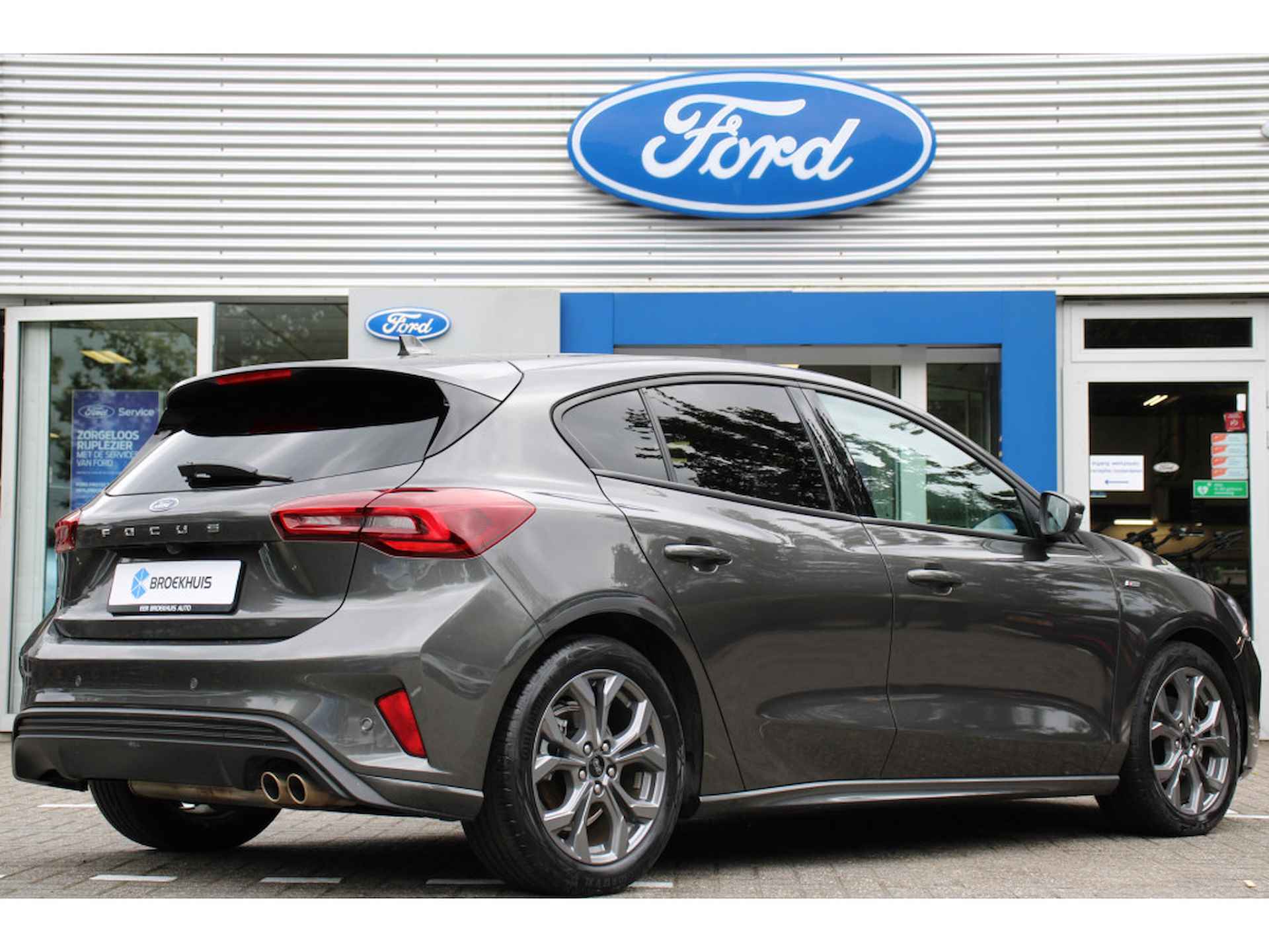 Ford Focus 1.0EB HYBRIDE ST-LINE | NL-AUTO! | 1e EIGENAAR! | DESIGN PACK | FAMILY PACK | WINTERPACK | LED | PRIVACY GLASS | DEALER ONDERHOU - 3/30