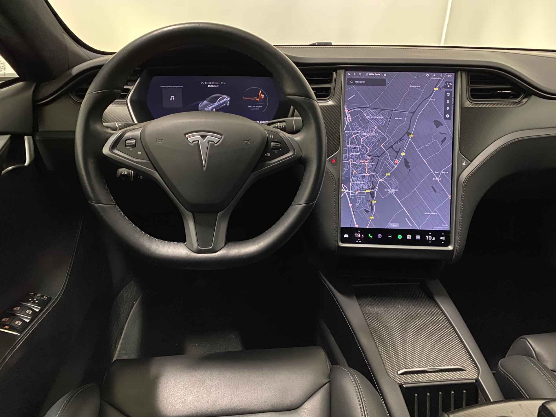 Tesla Model S 100D  21inch Panodak *Nieuw Accupack* Autopilot 2.5  Hoogglans zwartoptiek Alcantara hemel - 2/33