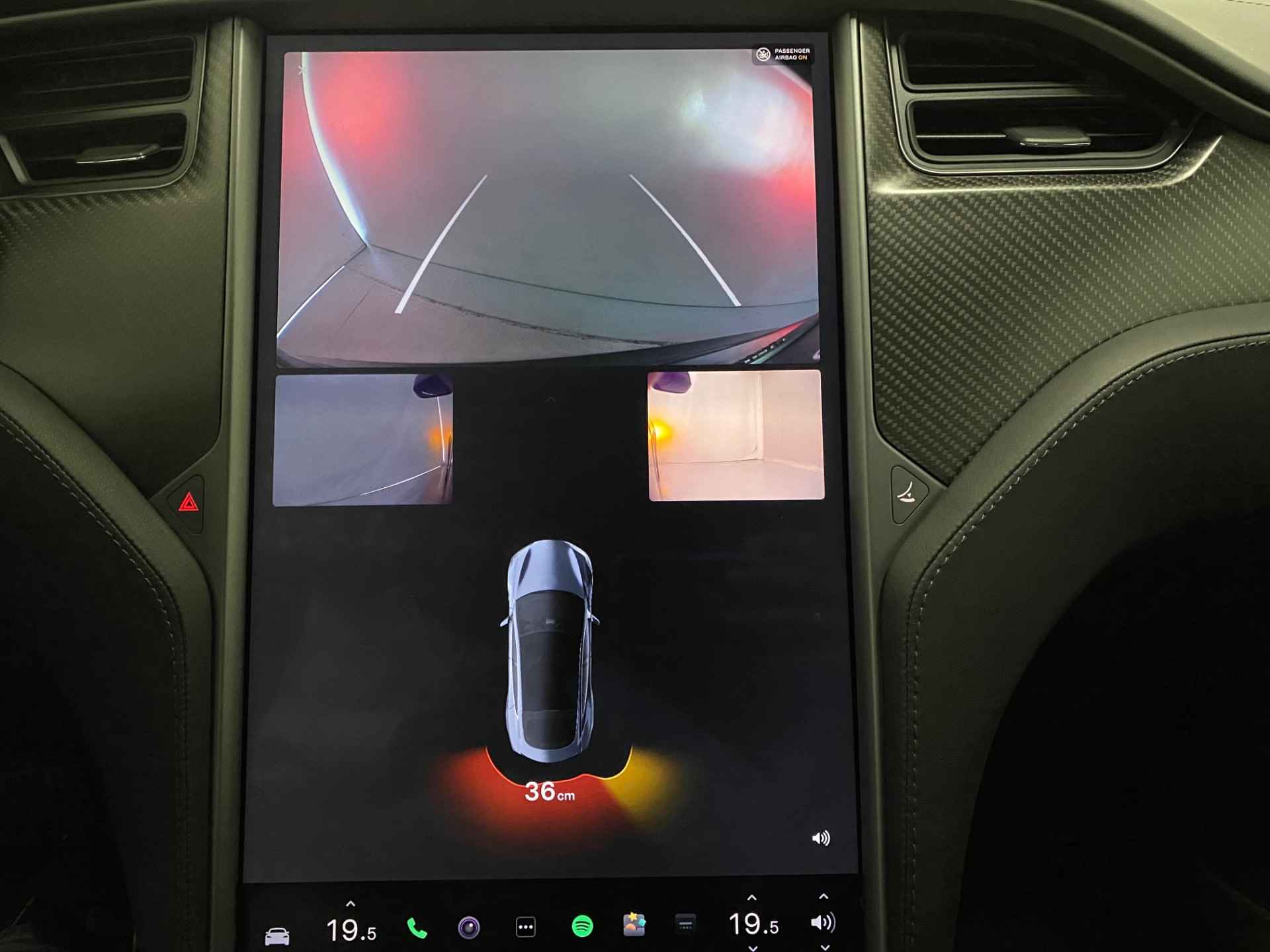 Tesla Model S 100D  21inch Panodak *Nieuw Accupack* Autopilot 2.5  Hoogglans zwartoptiek Alcantara hemel - 7/33