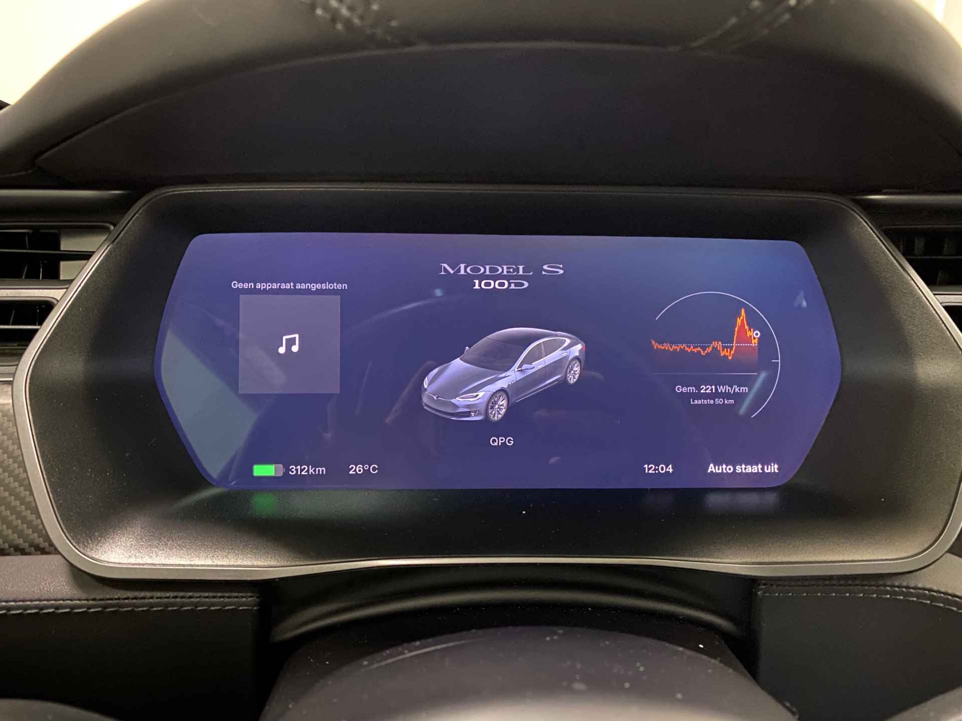 Tesla Model S 100D  21inch Panodak *Nieuw Accupack* Autopilot 2.5  Hoogglans zwartoptiek Alcantara hemel - 16/33