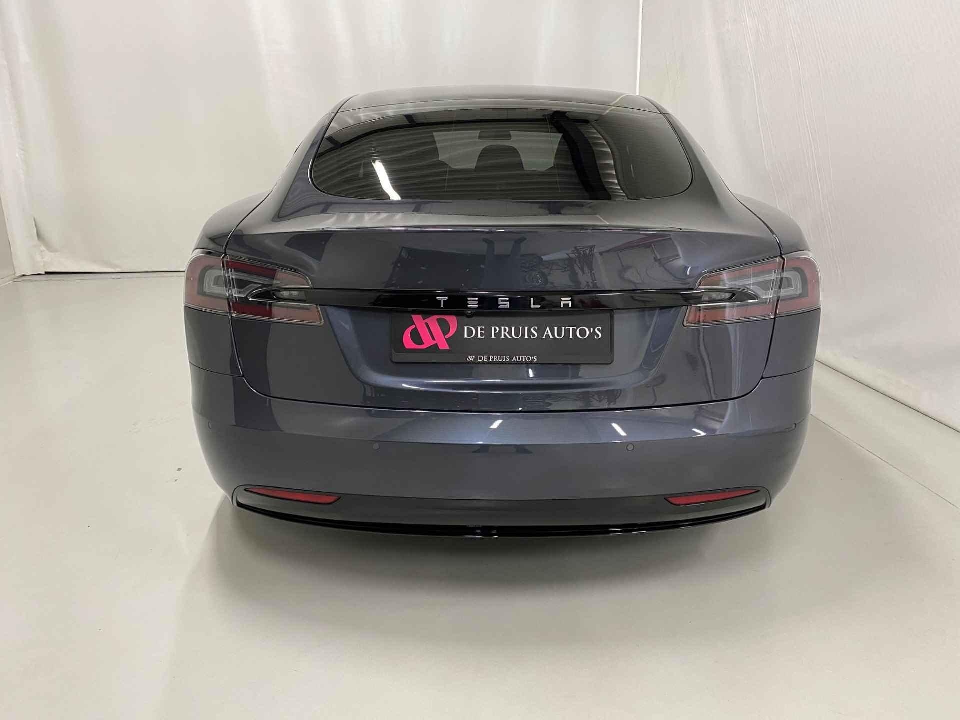 Tesla Model S 100D  21inch Panodak *Nieuw Accupack* Autopilot 2.5  Hoogglans zwartoptiek Alcantara hemel - 30/33