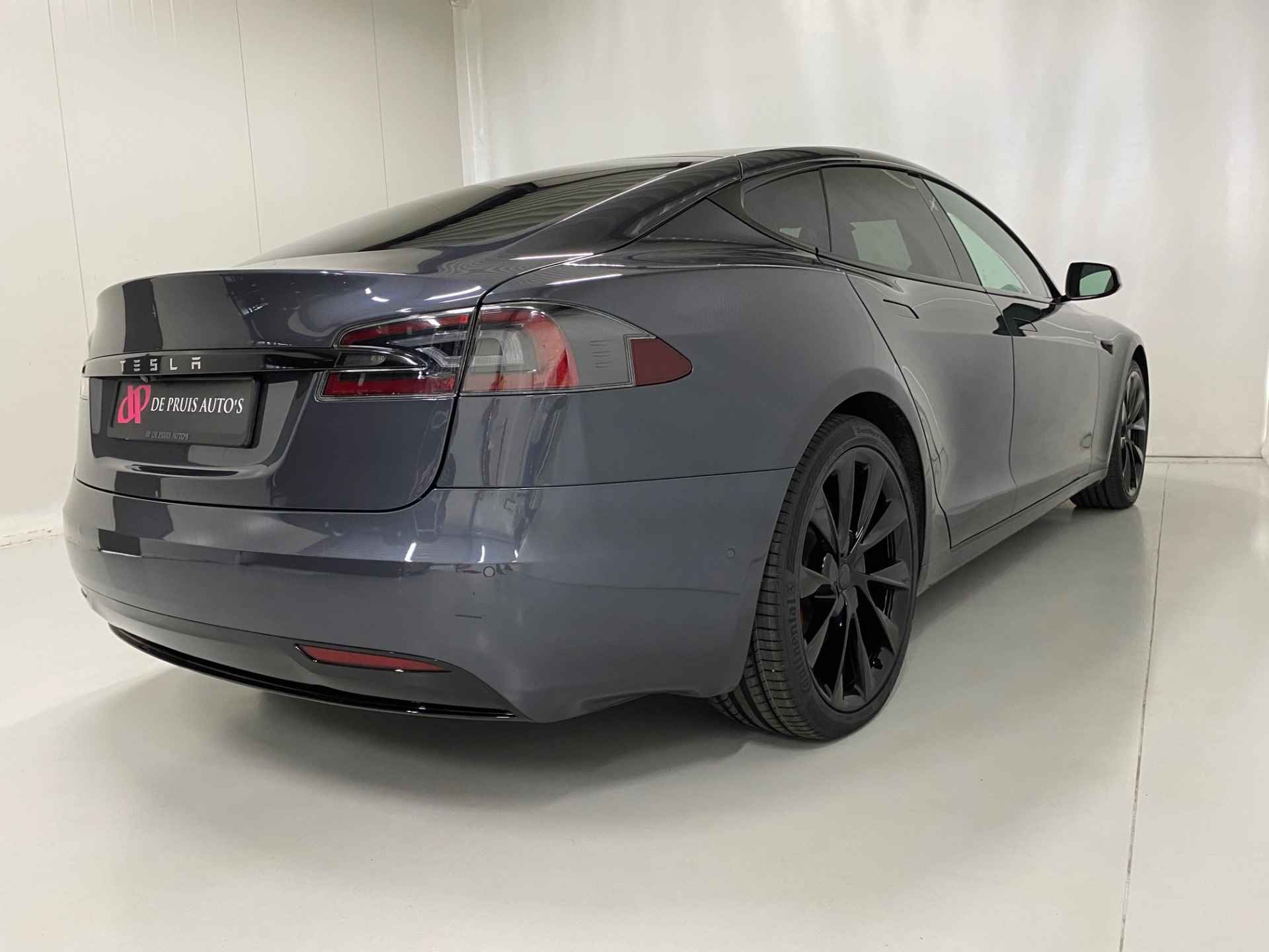 Tesla Model S 100D  21inch Panodak *Nieuw Accupack* Autopilot 2.5  Hoogglans zwartoptiek Alcantara hemel - 33/33