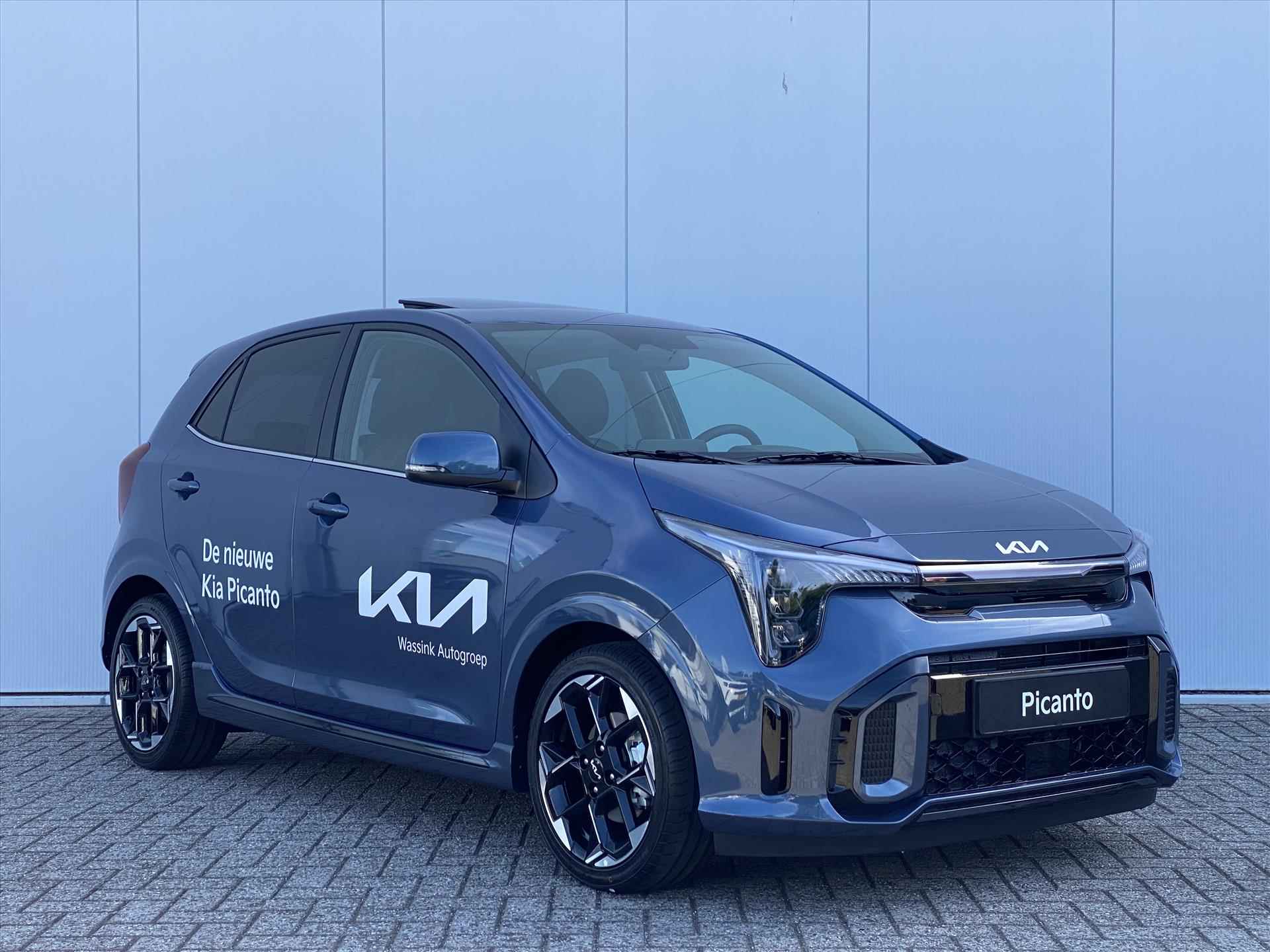 KIA Picanto 1.0 DPi 63pk 4-zits GT-Line | Navigatie | Camera | Stoel & Stuur verwarming | Vol Leder |  Demo | - 3/47