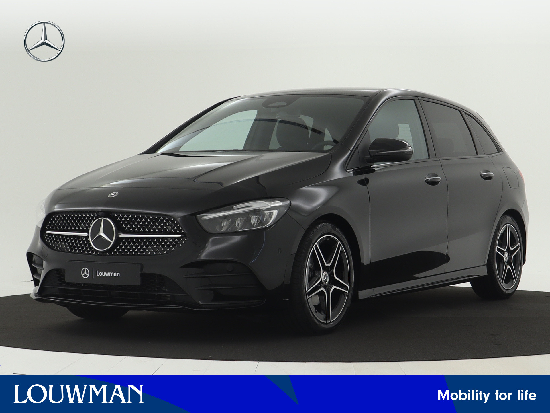 Mercedes-Benz B-Klasse 180 Star Edition AMG Line | Nightpakket | Keyless-Go comfortpakket | Parkeerpakket met achteruitrijcamera | USB-pakket plus | Sfeerverlichting | Dodehoekassistent | EASY PACK achterklep |