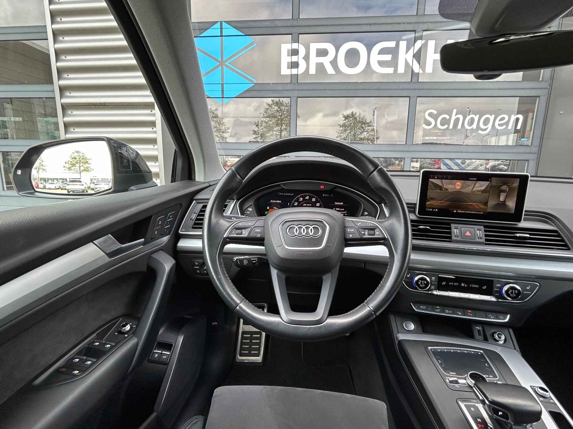 Audi Q5 55 TFSI e 367 pk quattro Competition | Navigatie | Rondom Camera | Wegklapbare Trekhaak | - 17/39